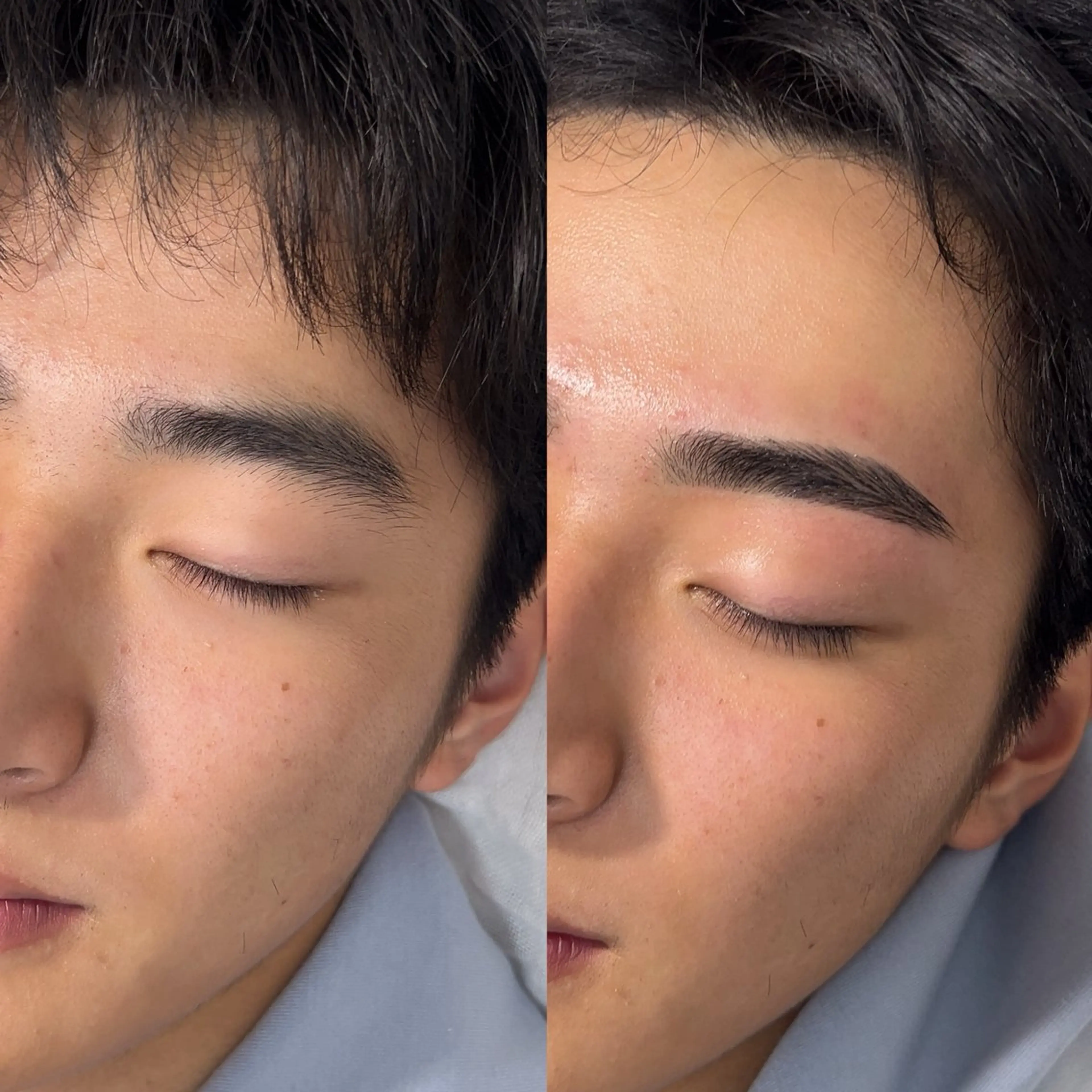 【メンズ】眉wax脱毛（間引き込み）の写真