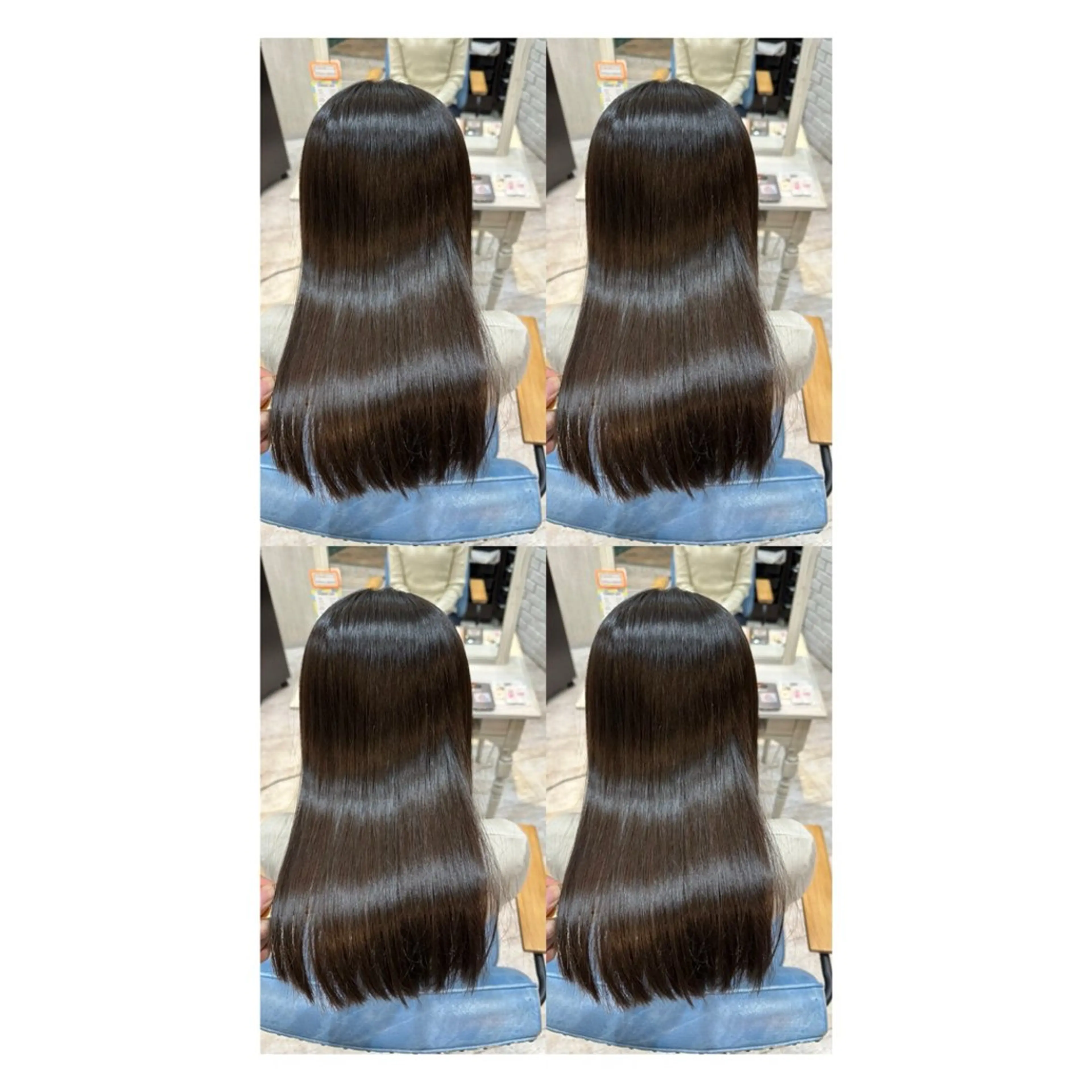 ケアカラー➕Aujua4stepTR 髪質改善/艶髪/暖色系/ダメージケア/心斎橋の写真