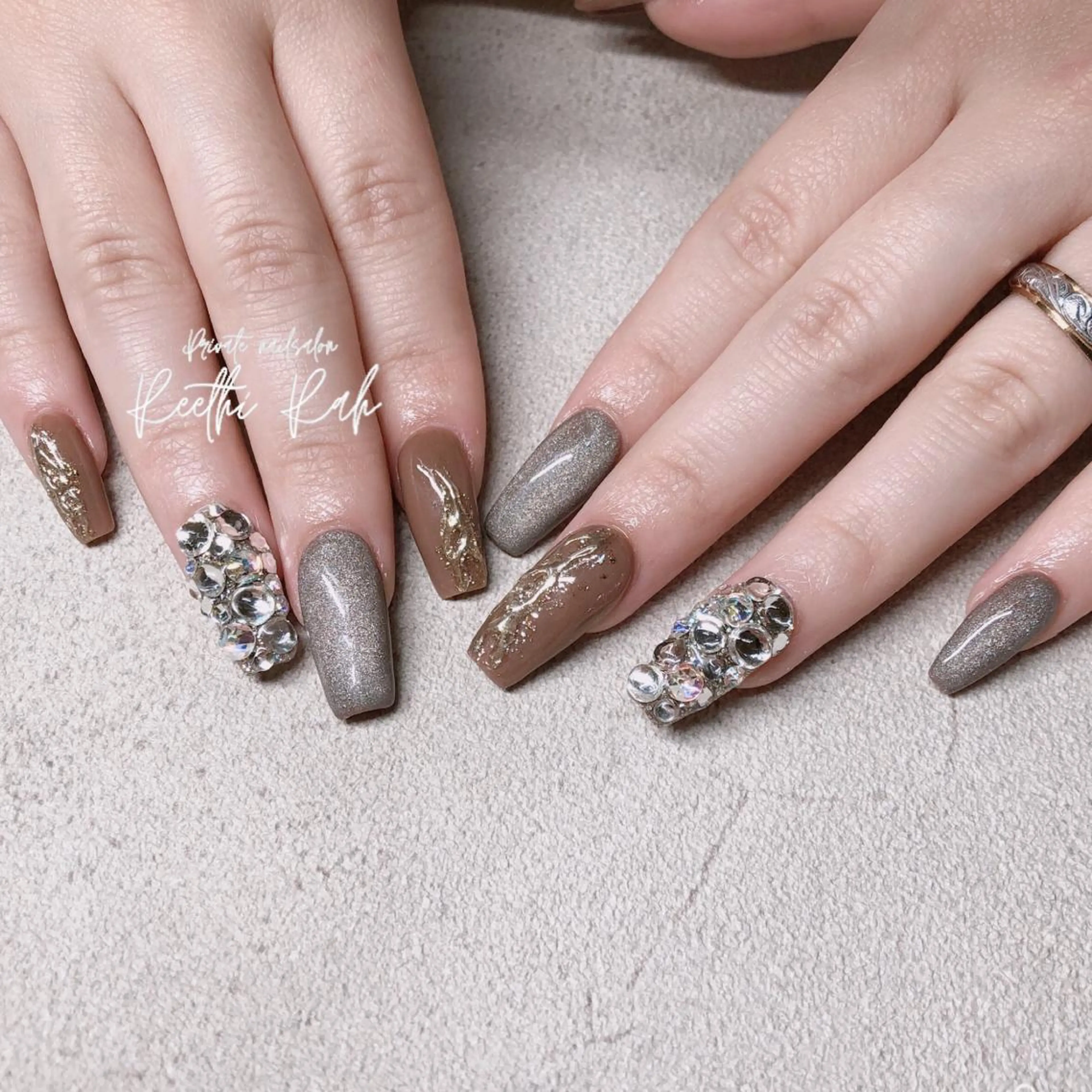 ネイル private nailsalon Reethi Rah所属・リーティラ HIROKAのネイルデザイン