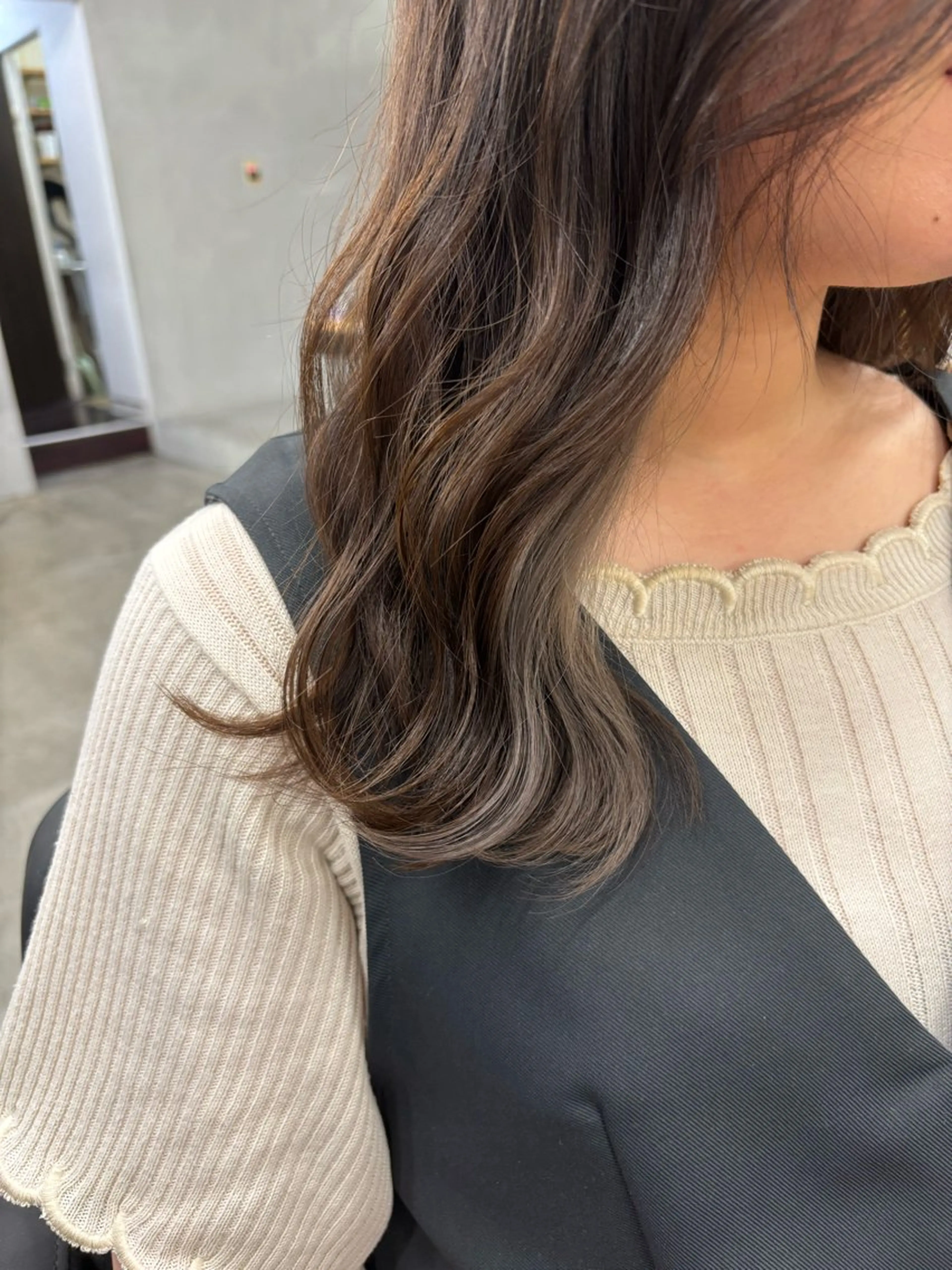 ミディアム カラー カット ヘアカラー mono / Manatoのヘアスタイル