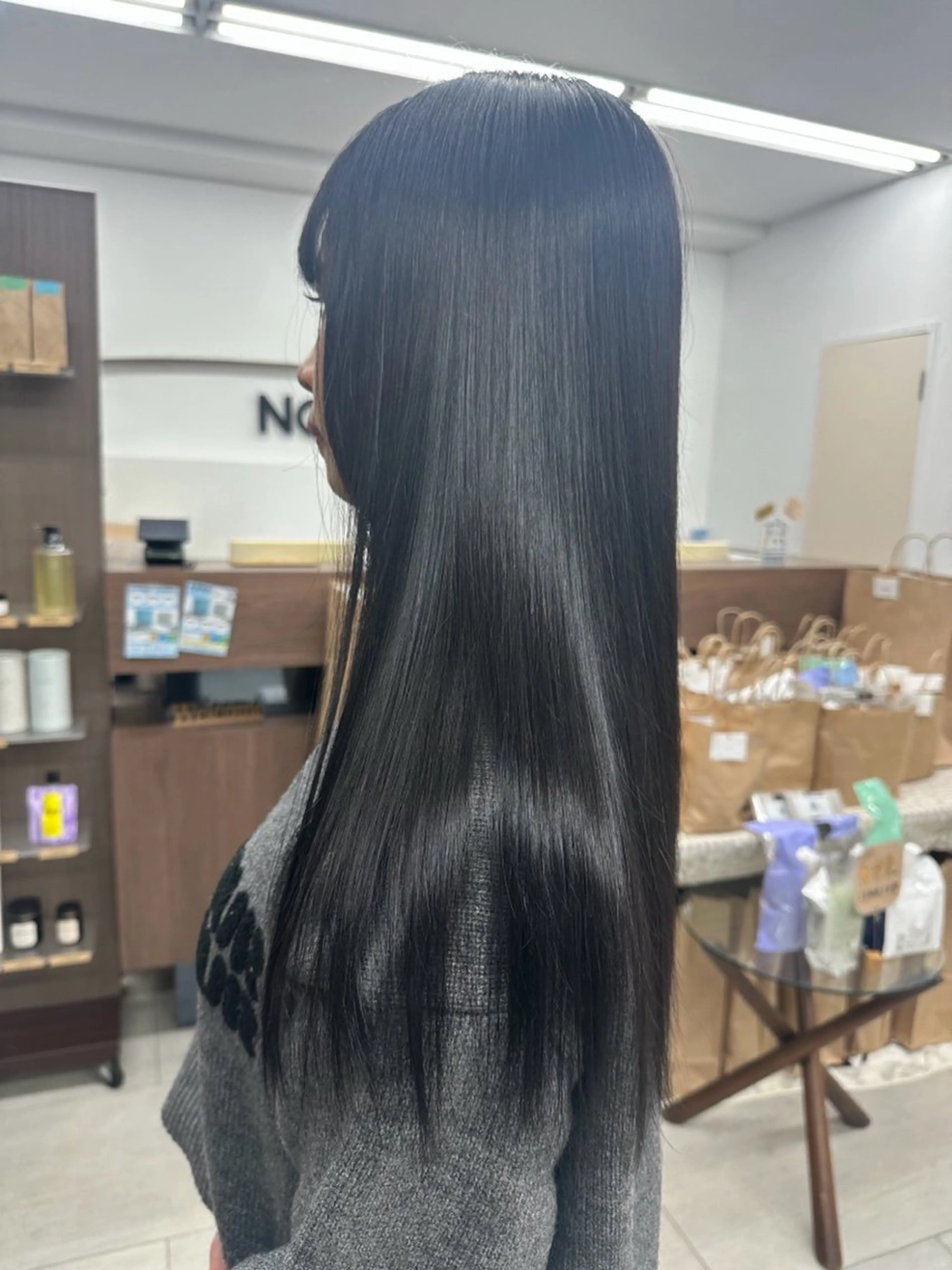 ロング ヘアカラー カラーモデル募集中/ 辻堂/ハタエクルミのヘアスタイル