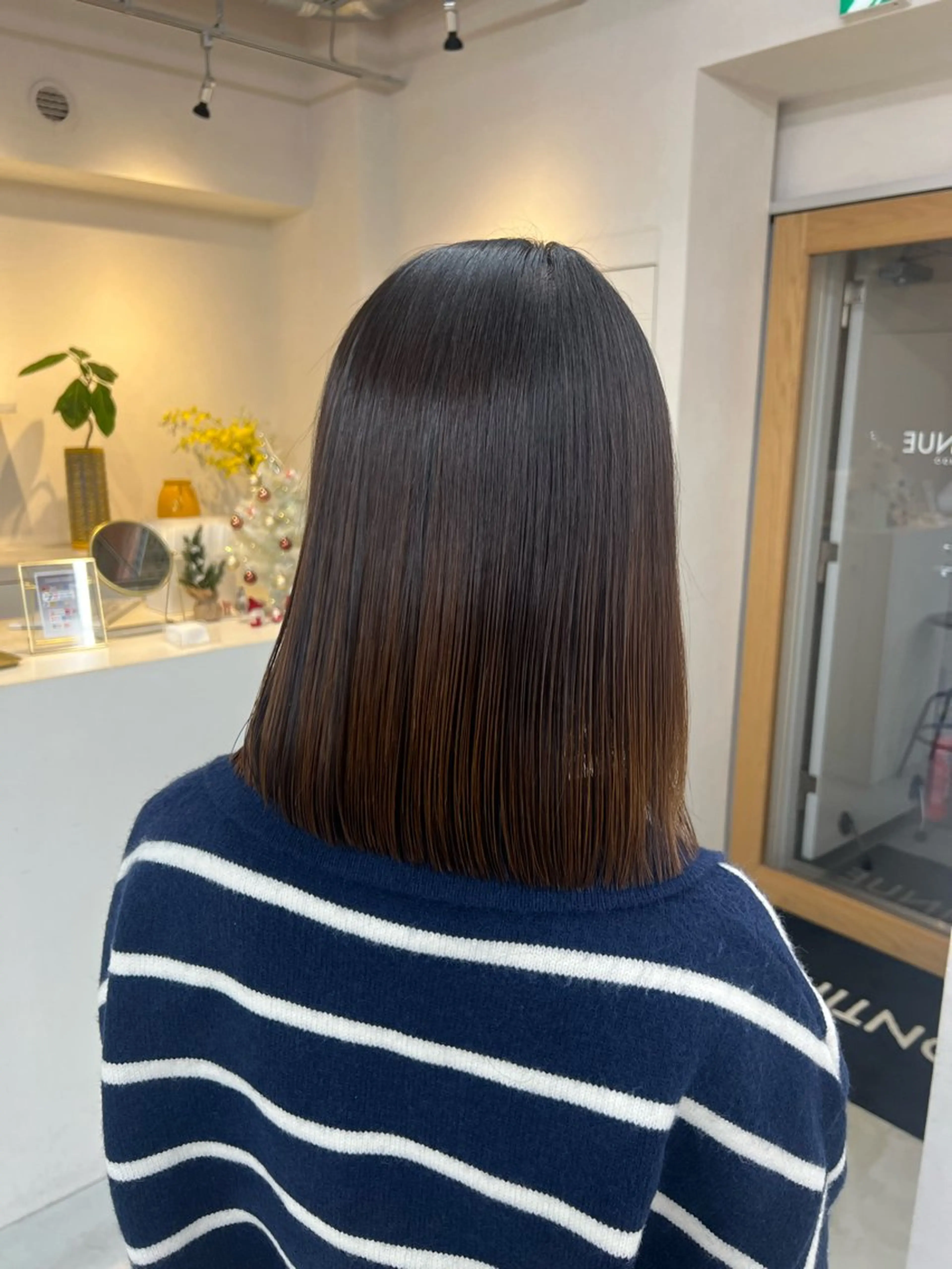 ミディアム カット トリートメント 表参道/kozue/ 艶髪/髪質改善のヘアスタイル