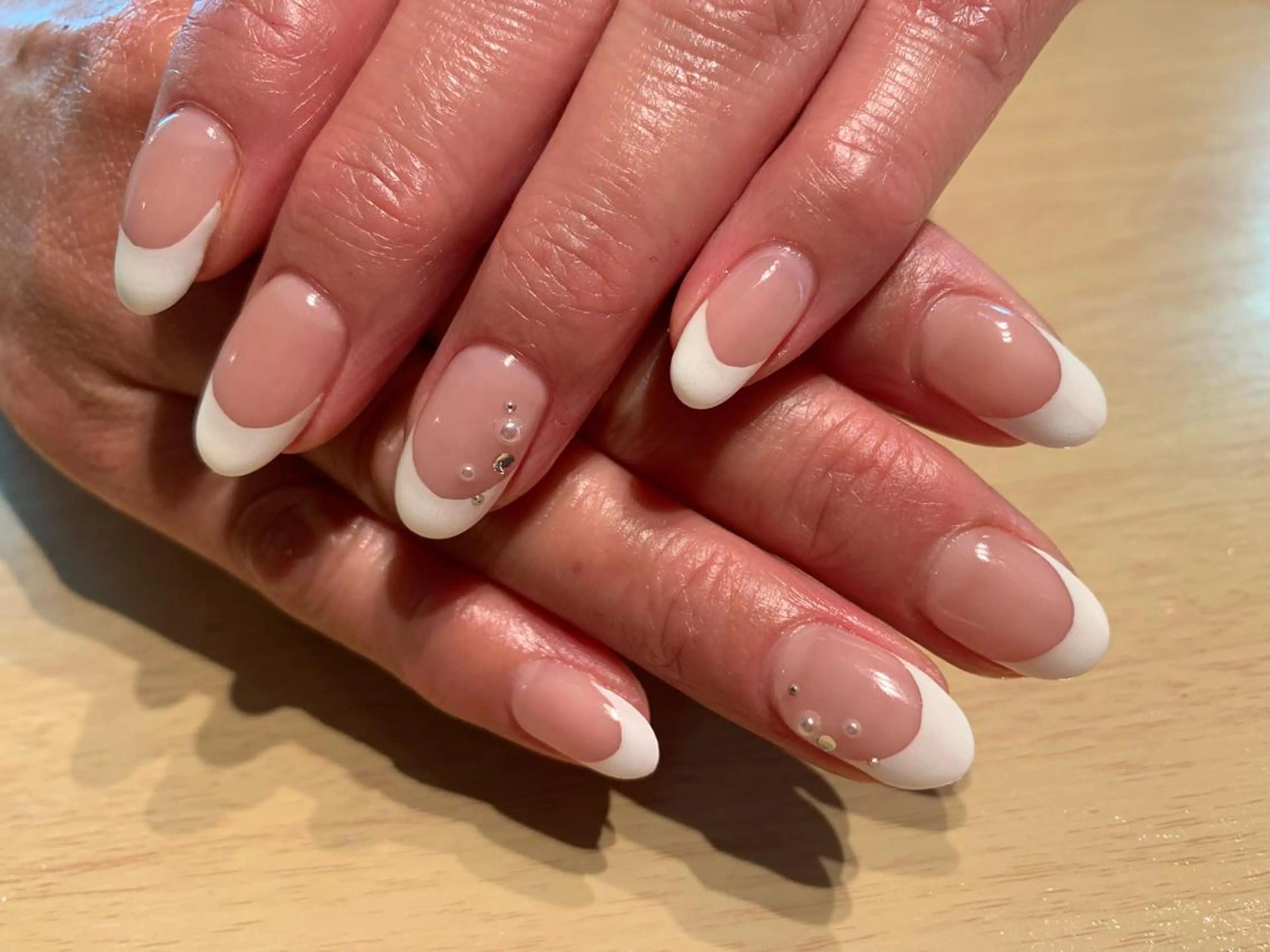 ネイル フレンチネイル シンプルネイル Nail Space R所属・ネイルスペースR 小林のネイルデザイン