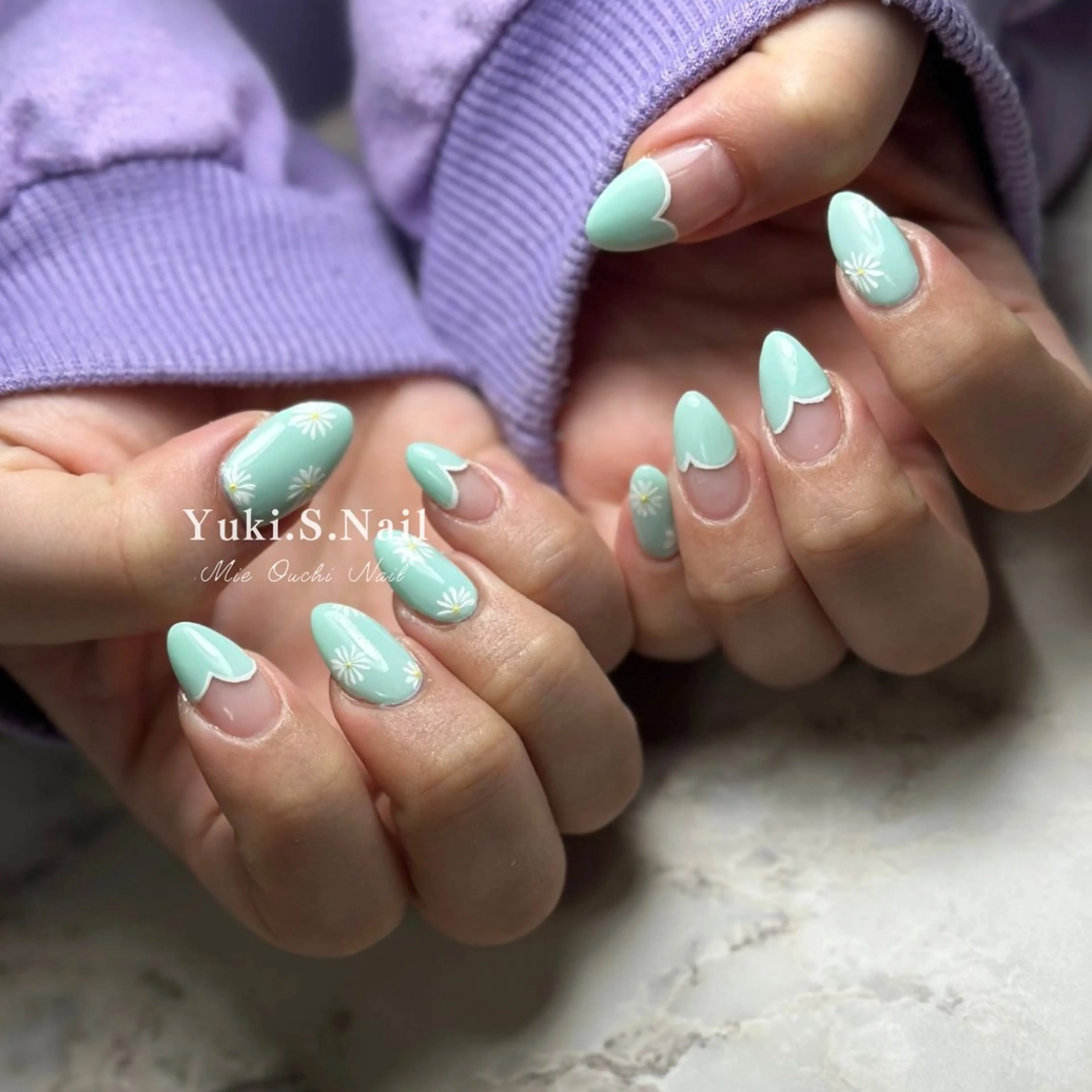 ショート ハンドネイル Yuki S.Nailのネイルデザイン