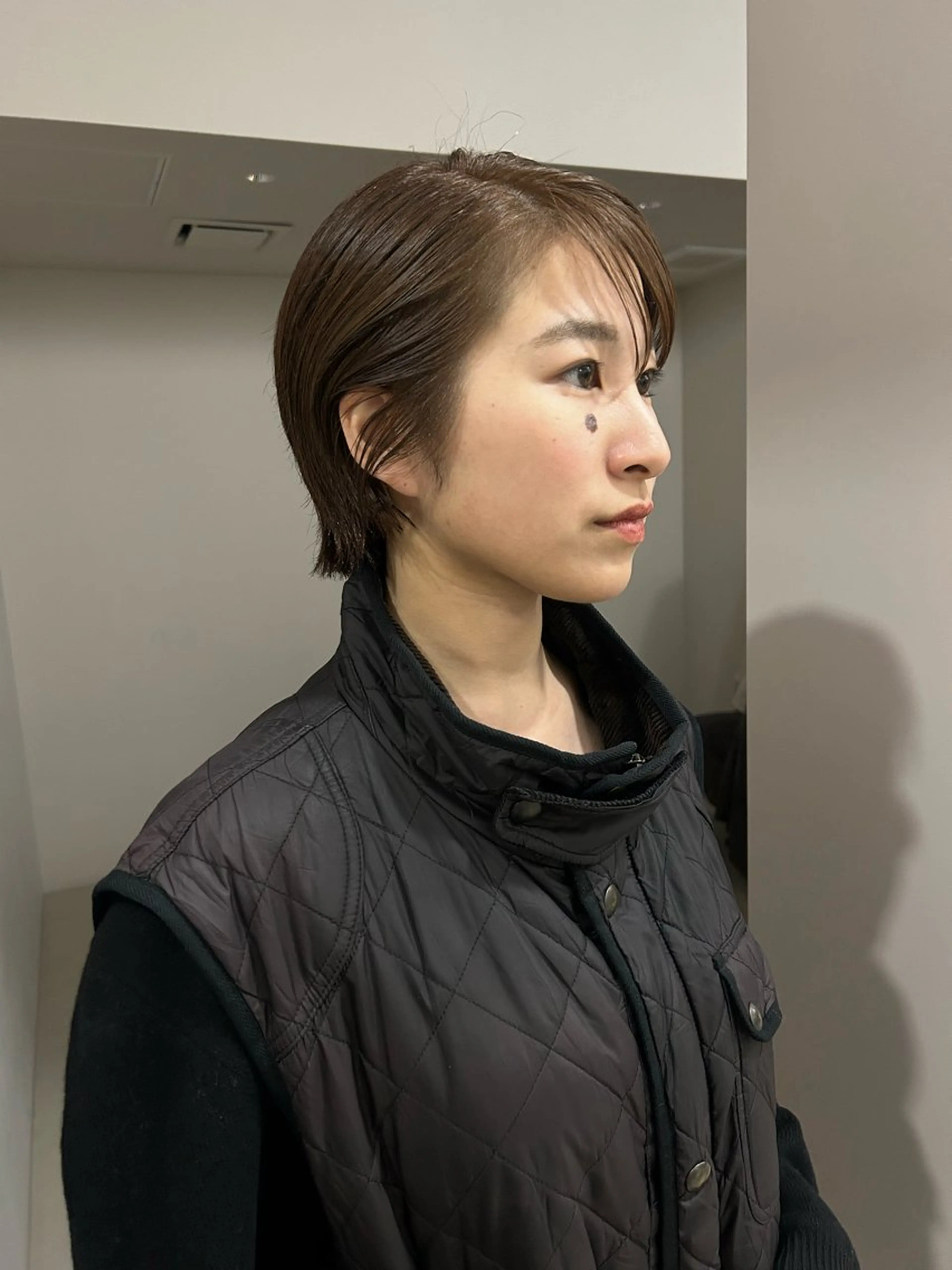 ショート aika/パーマ/ ショート/伏見のヘアスタイル