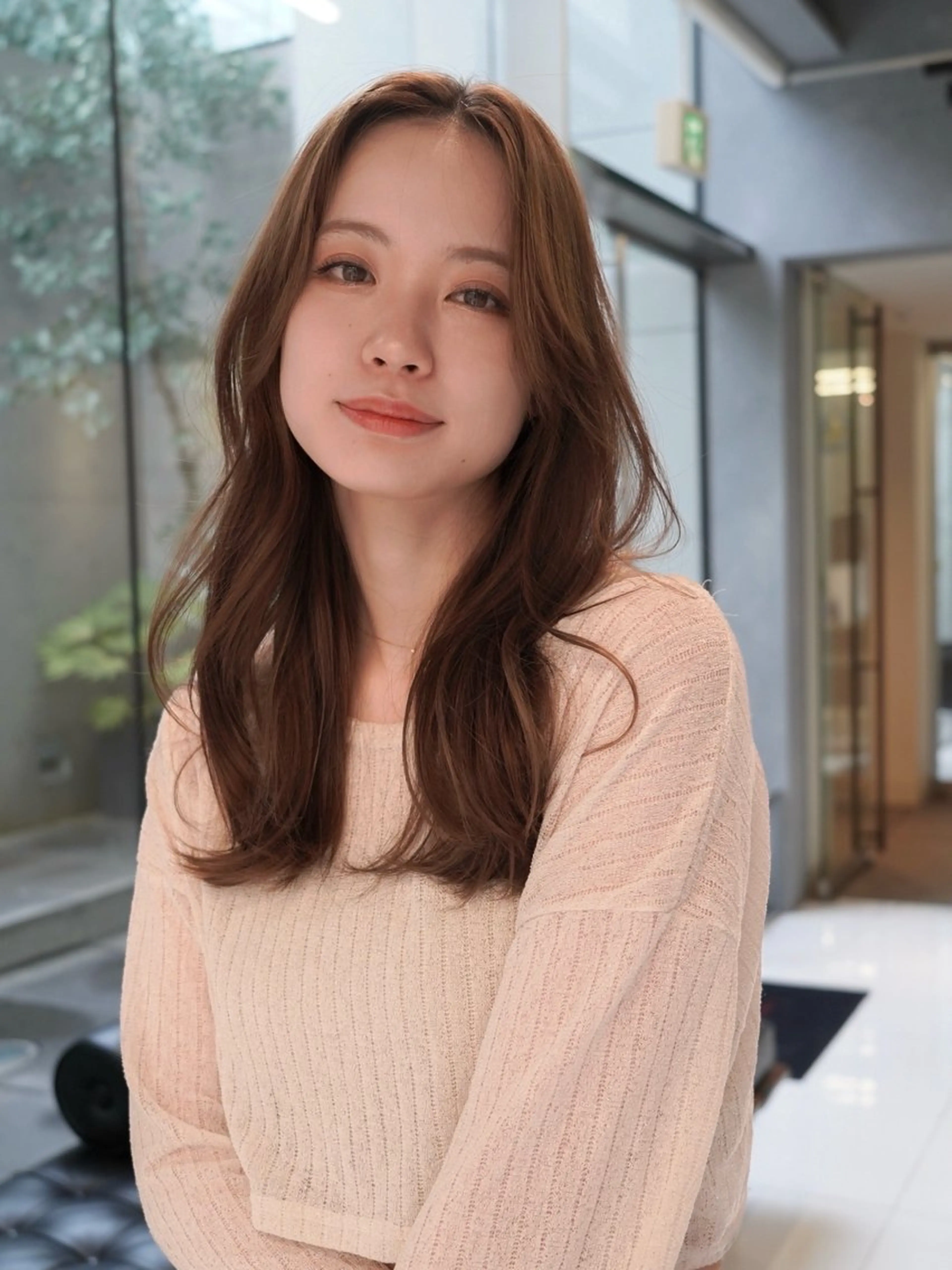 セミロング SUNVALLEY所属・表参道美容師 ぶんじのヘアスタイル