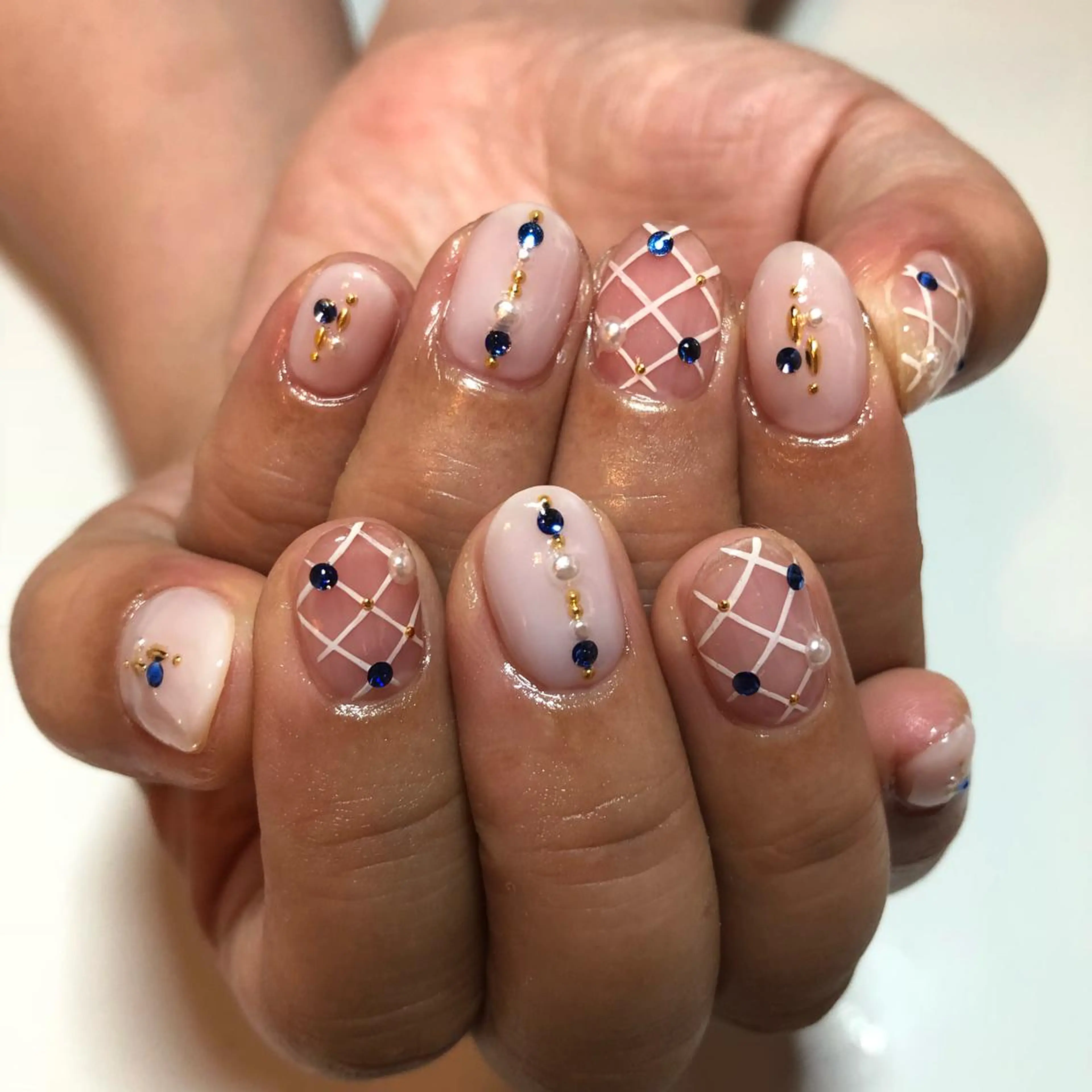 ネイル クリアネイル g-up nail所属・米田 律子のネイルデザイン
