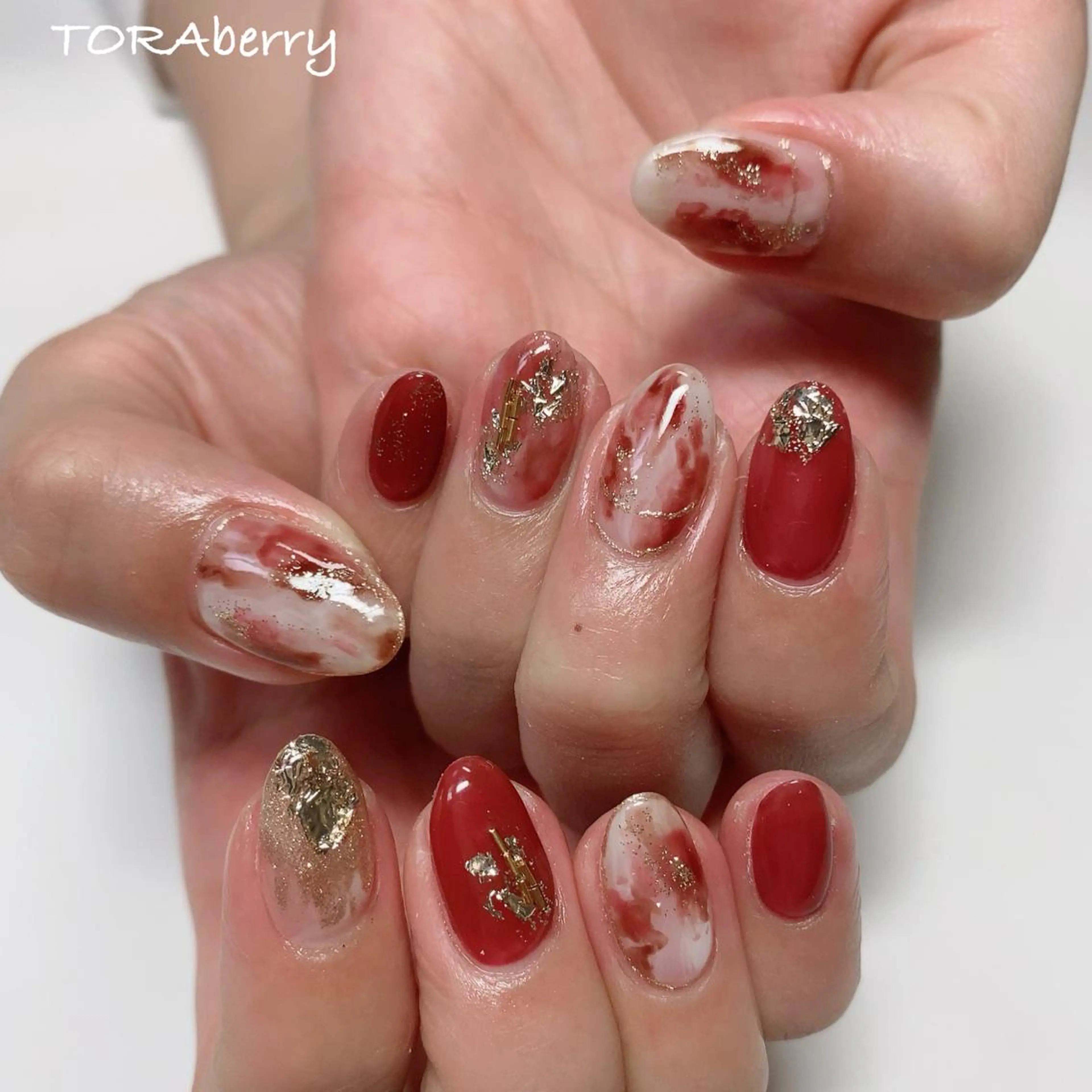 ネイル ニュアンスネイル ハンドネイル ネイリスト なつみのネイルデザイン