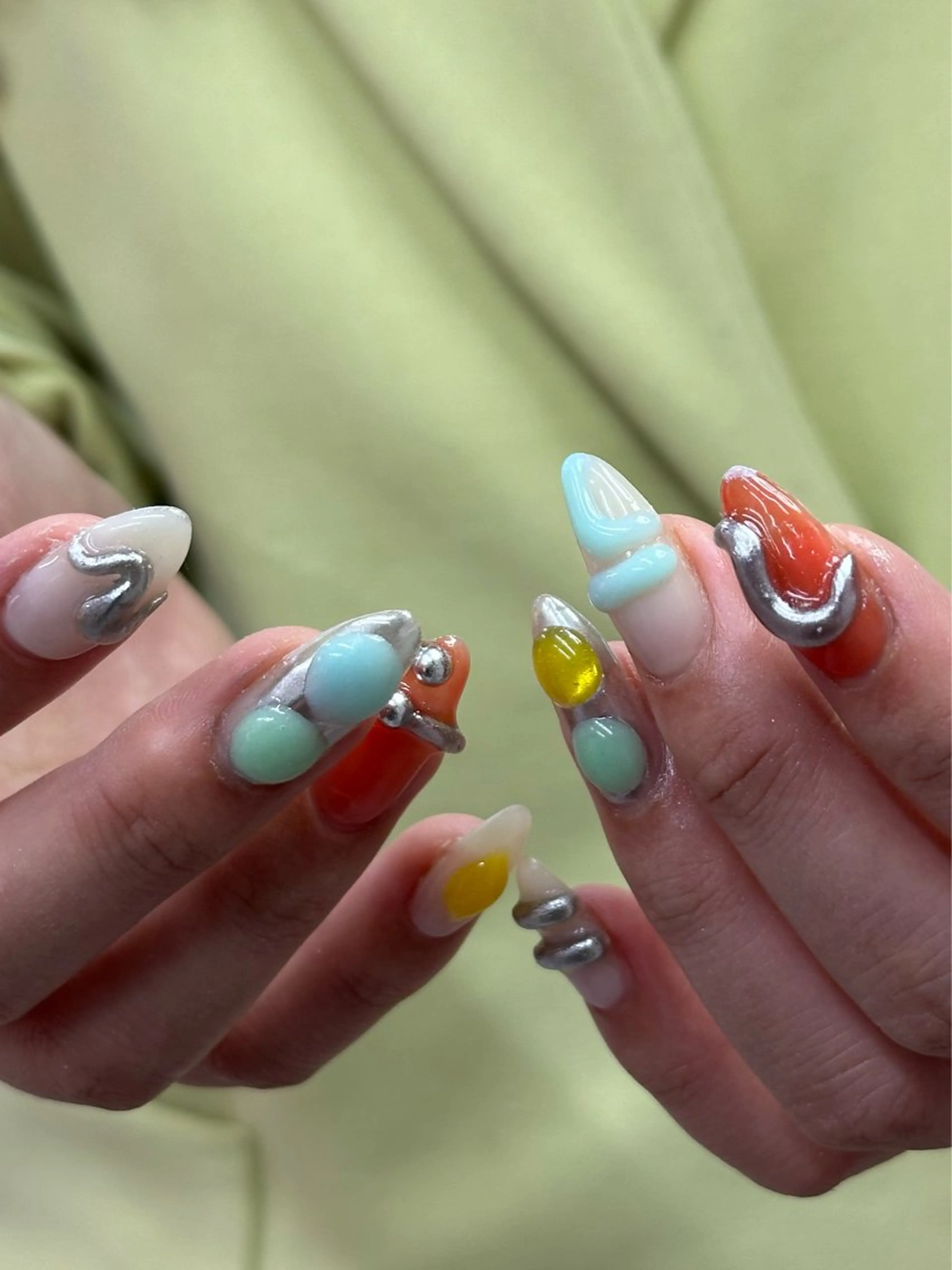 ネイル ハンドネイル フットネイル YukaRyu /個性派デザインのネイルデザイン