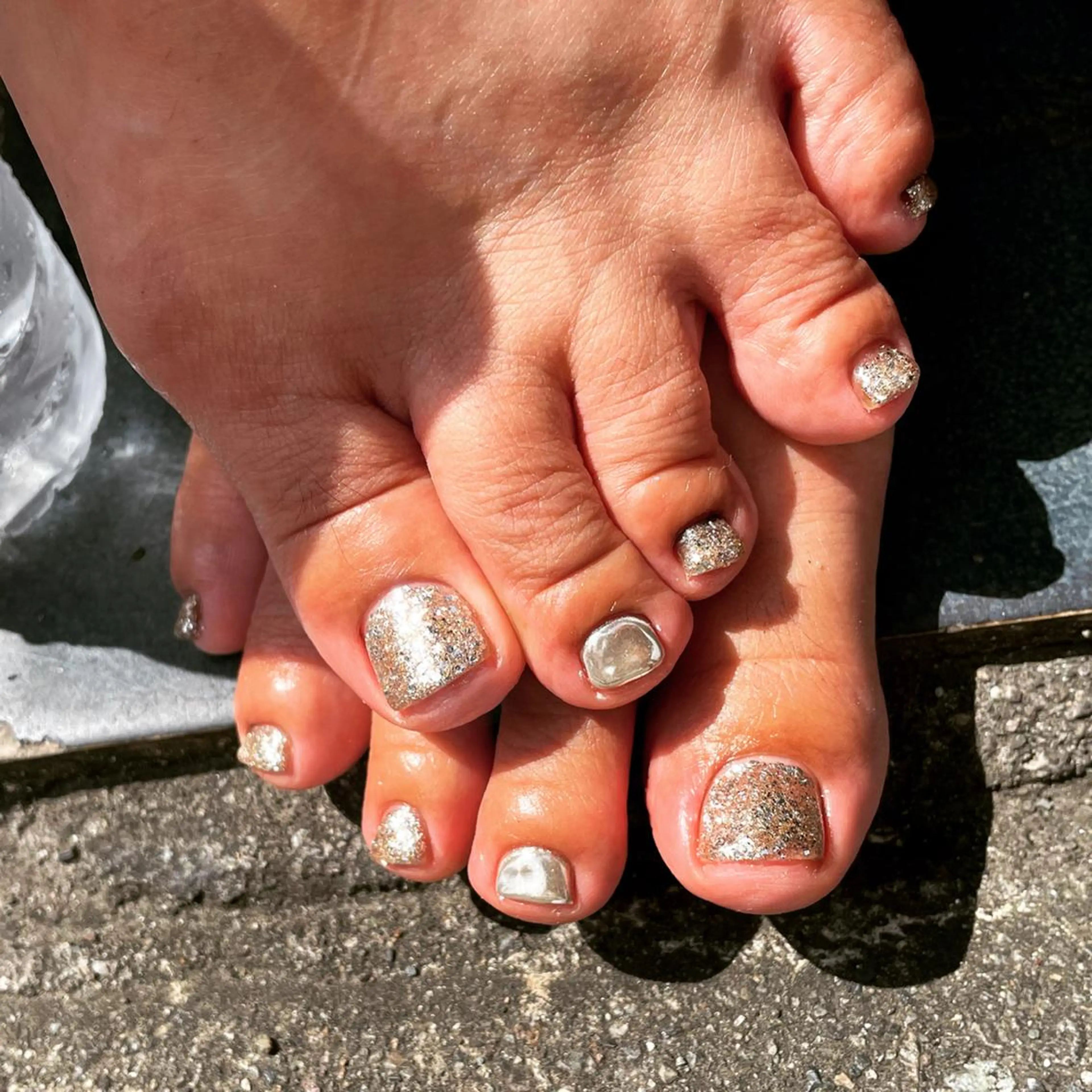 ネイル フットネイル CRAZY NAILのネイルデザイン