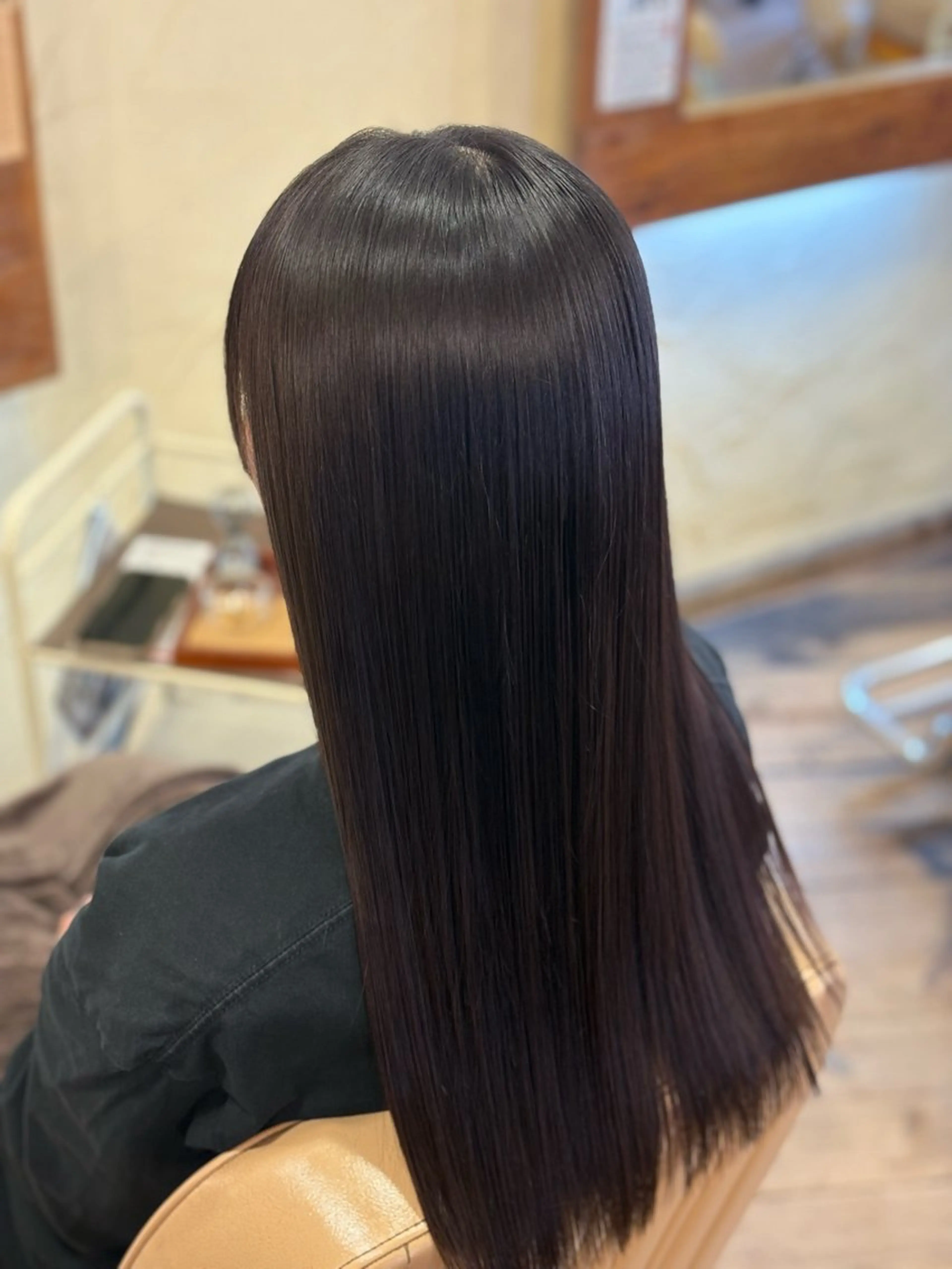 ロング カット トリートメント ヘアセット 柘植 雅大のヘアスタイル