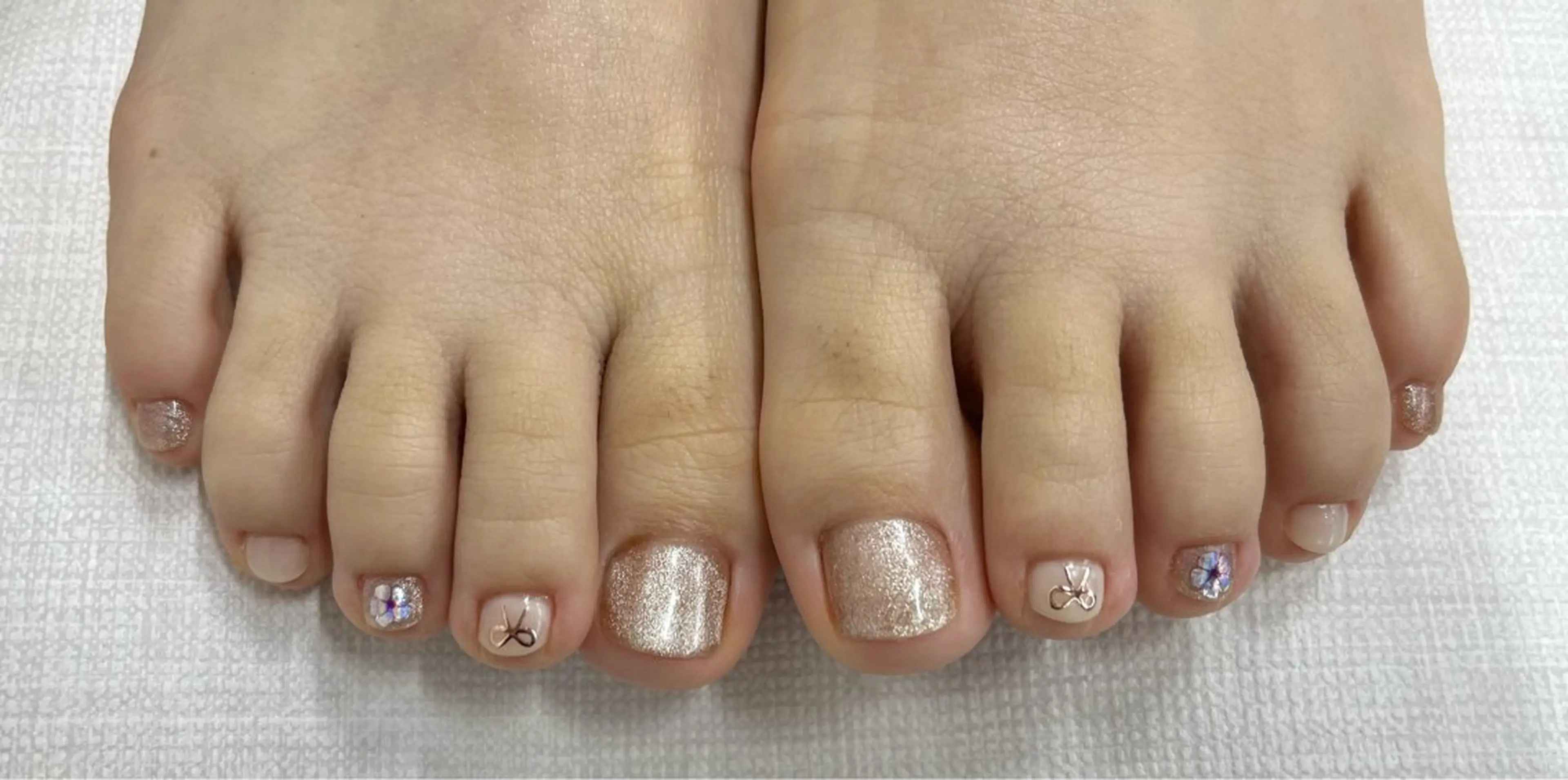 角質ケア➕ワンカラーの写真