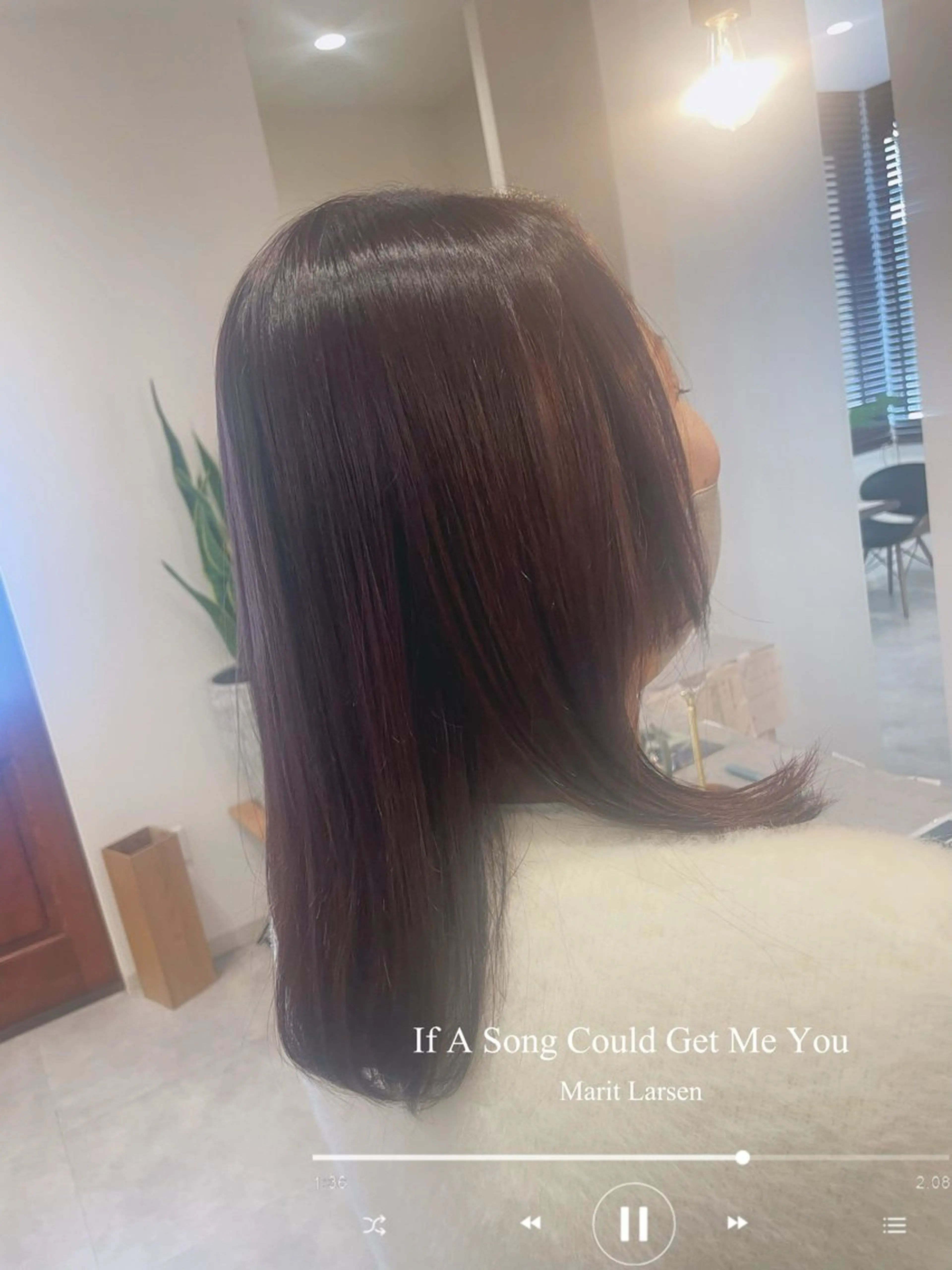 セミロング カラー パーマ no4ナチュラル戸祭所属・山越 美裕樹のヘアスタイル