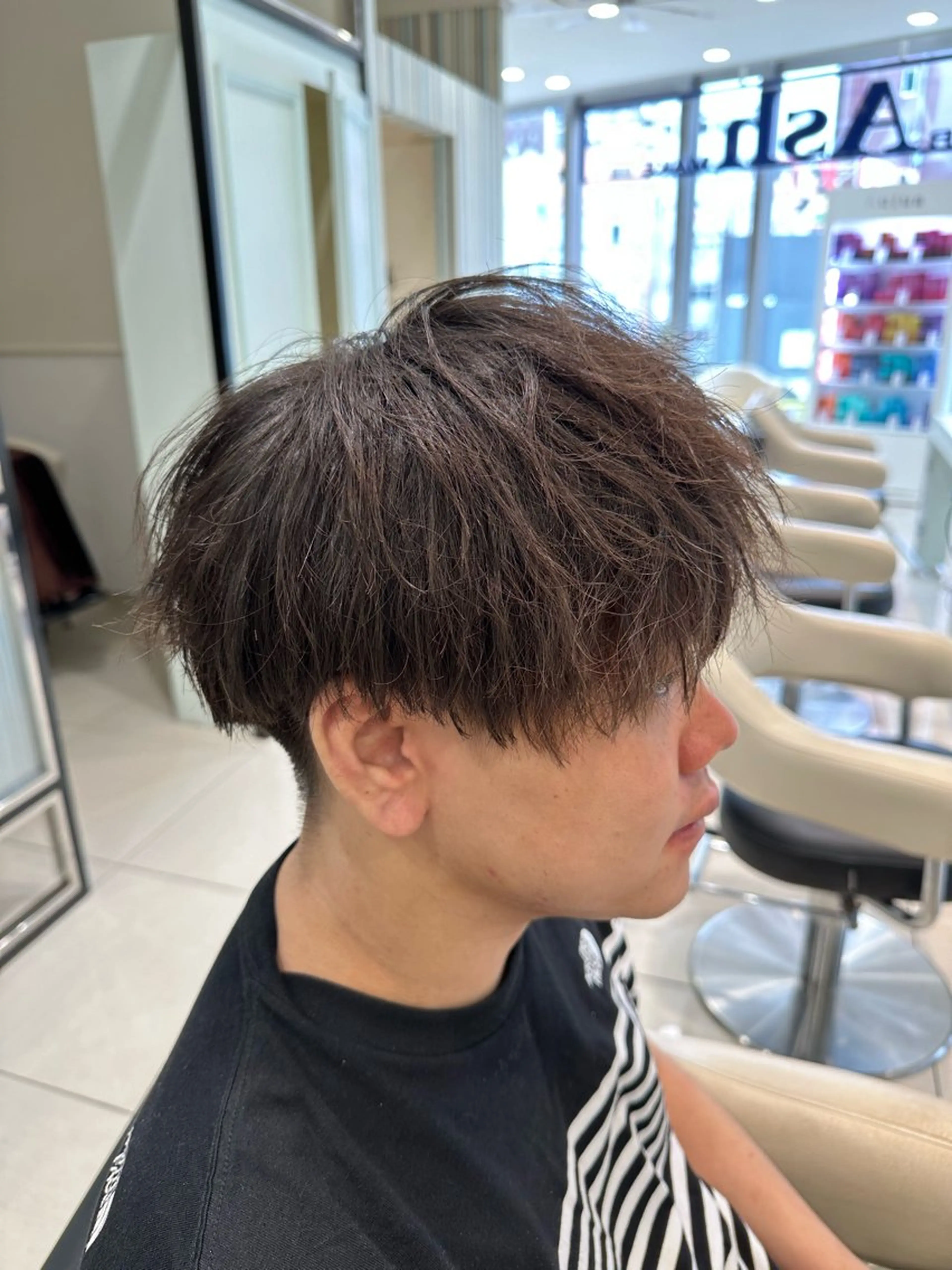 メンズ マッシュ 刈り上げ カット 🍀メンズパーマ職人 池袋🍀Yuraのヘアスタイル