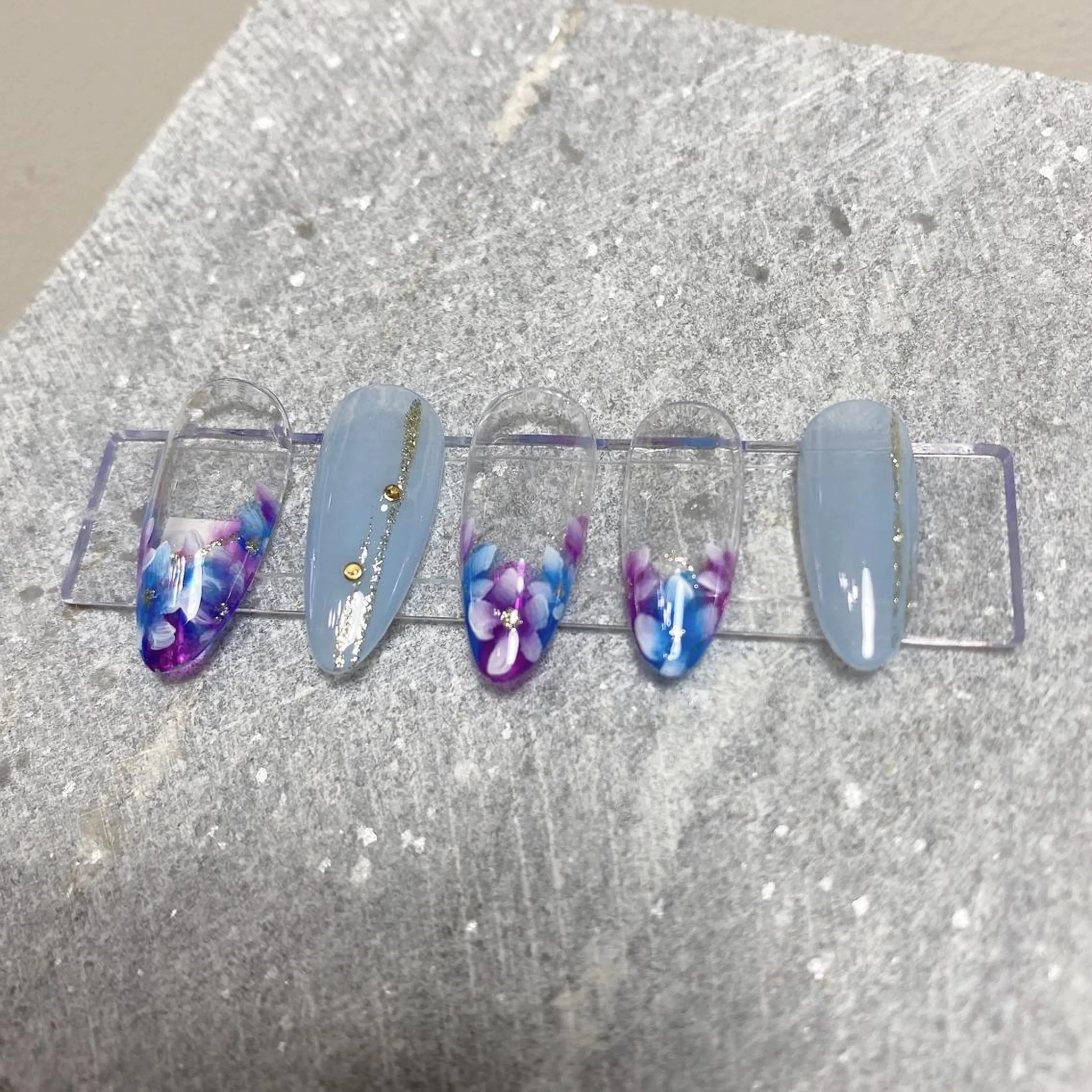 ネイル アートネイル クリアネイル Cleo クレオのネイルデザイン