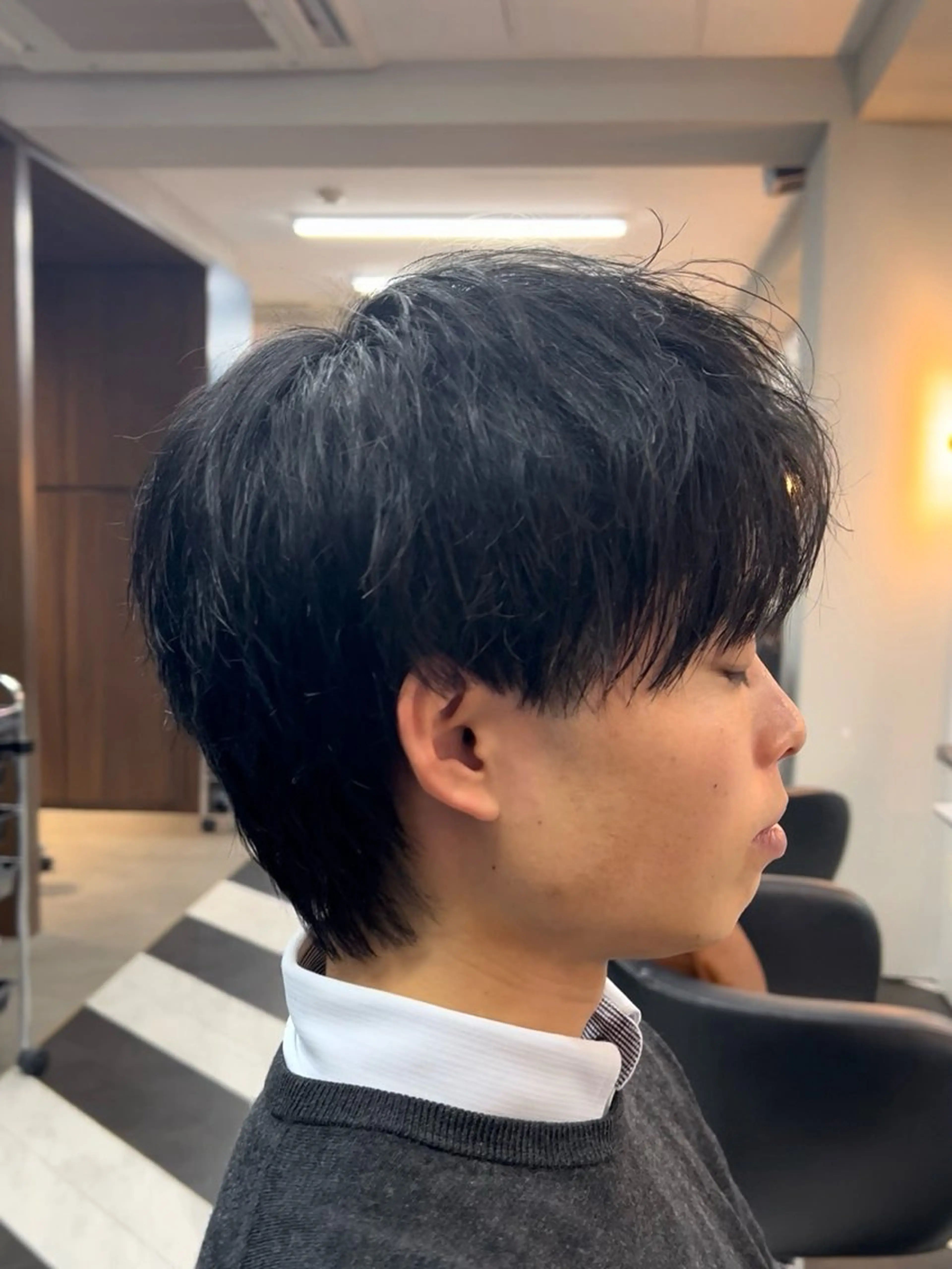 カット+カラー+ヘッドスパ+酵素トリートメントの写真