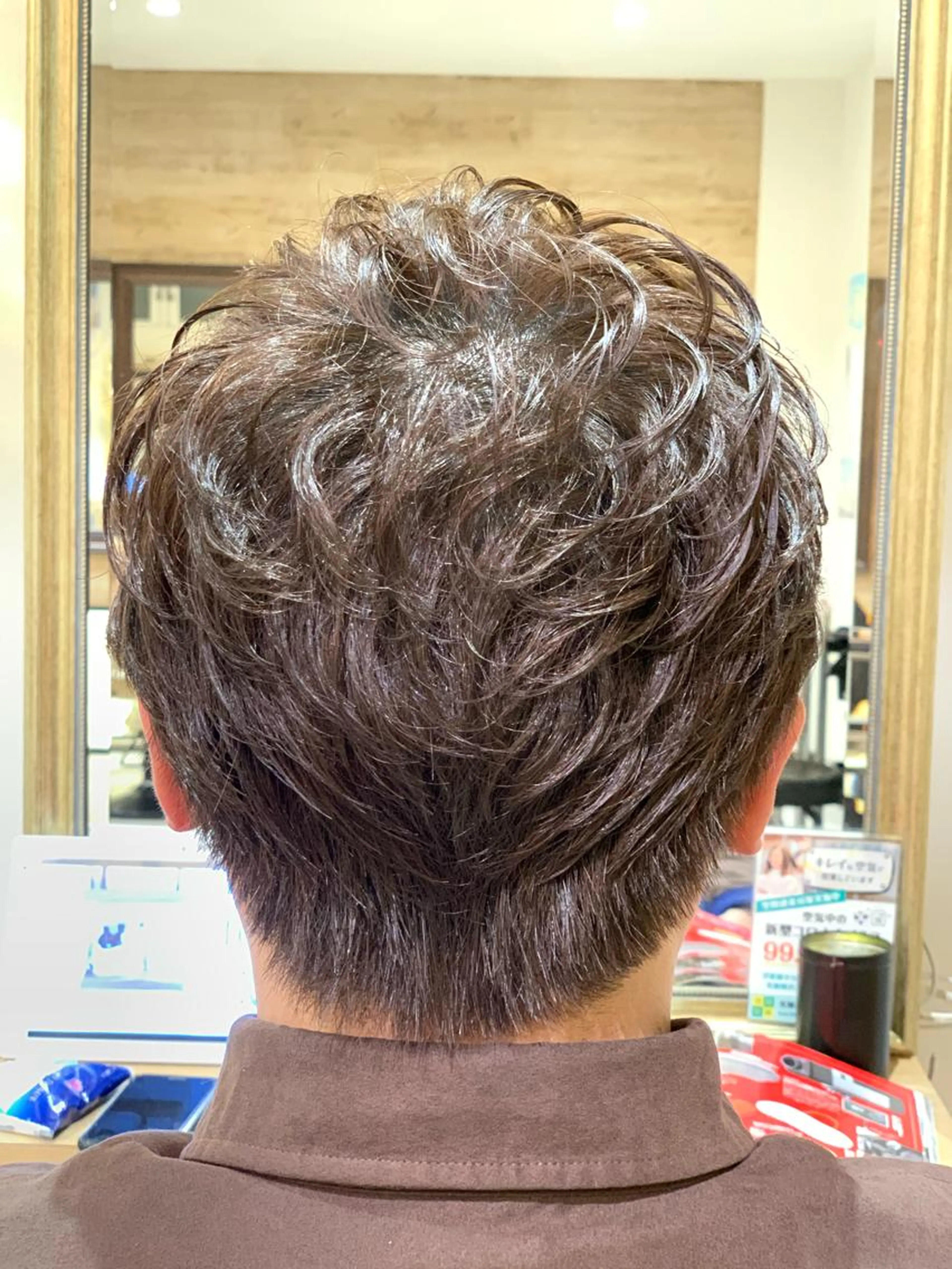 👑カット & ナチュラルパーマ👑の写真