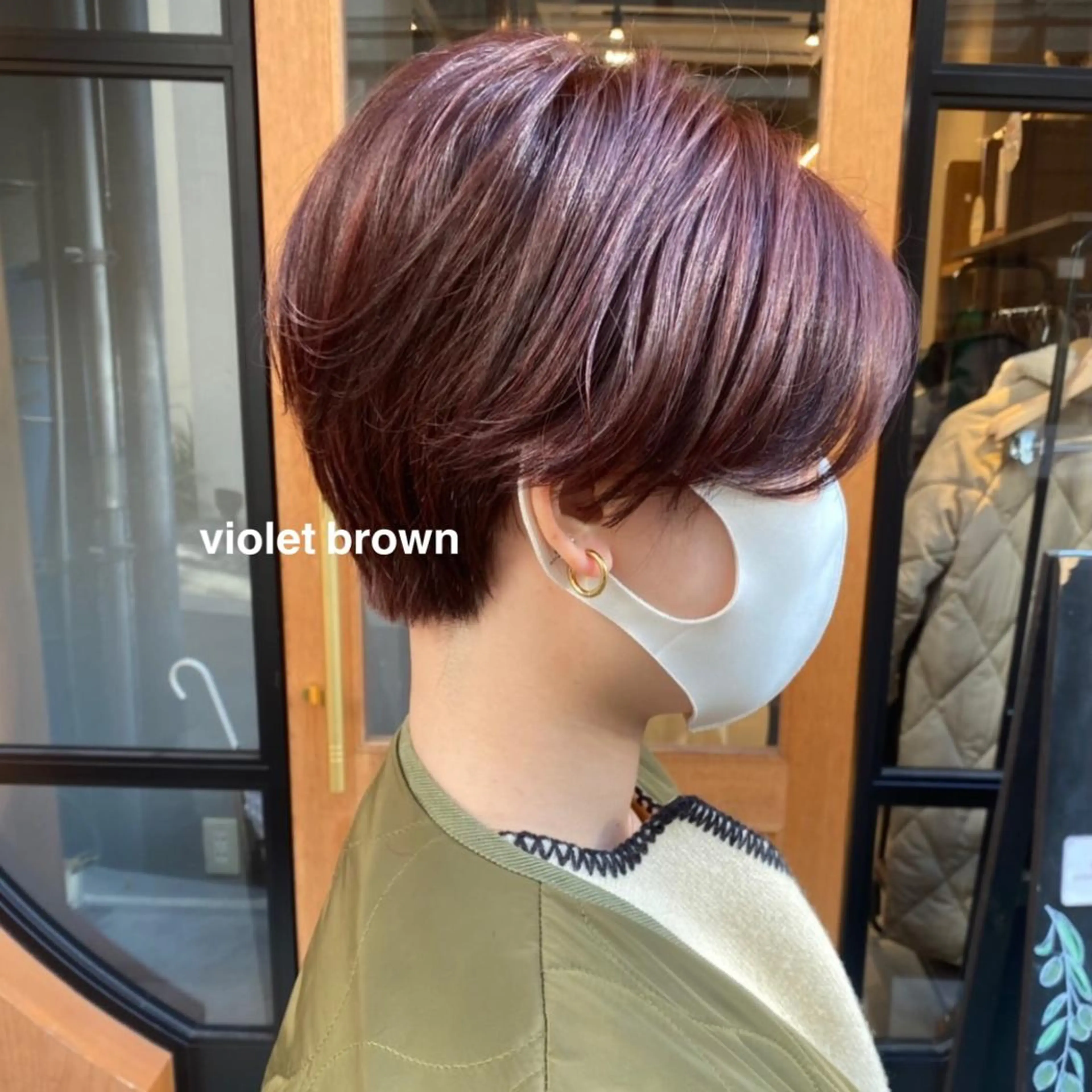 ショート カラー NOA 福島店のヘアスタイル