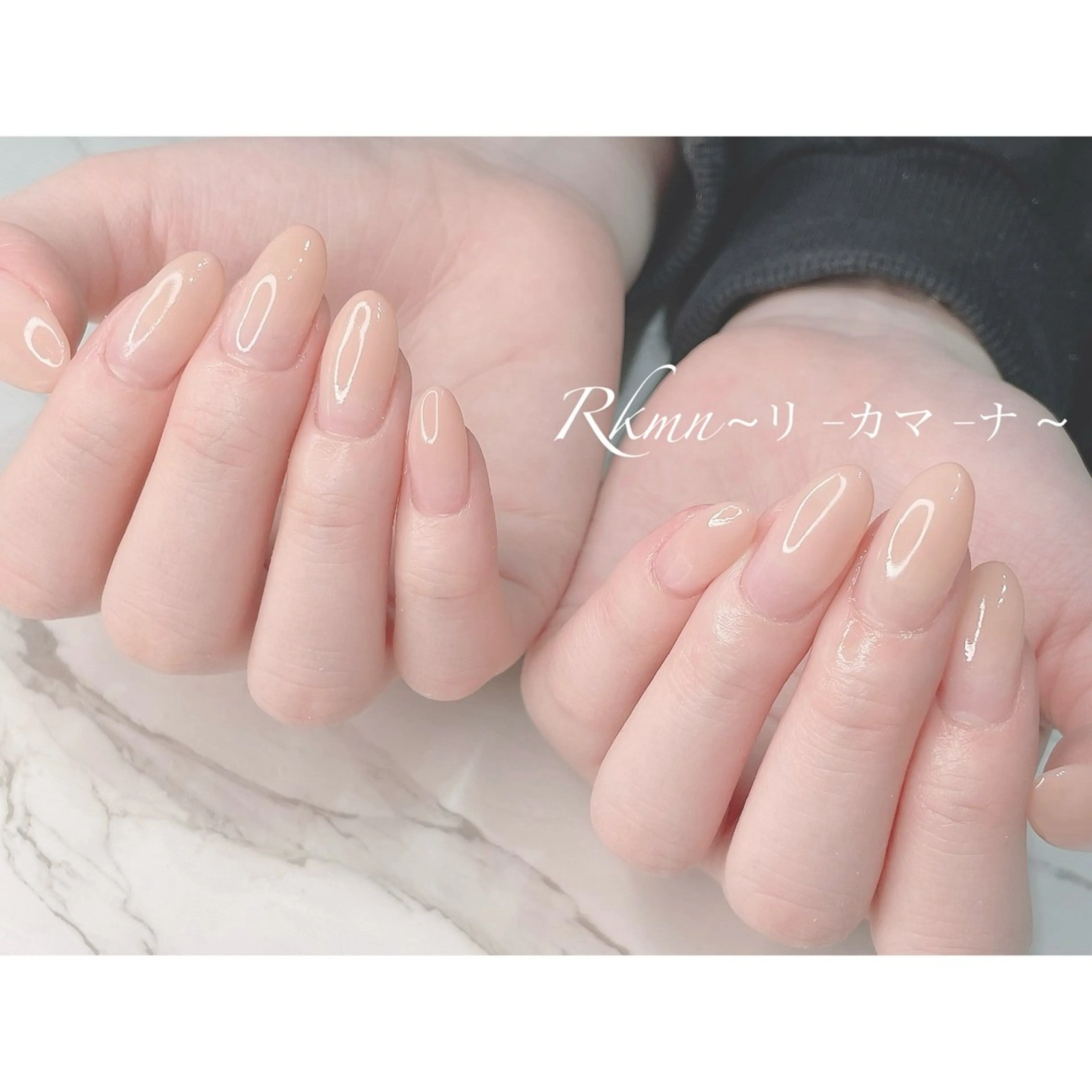 ネイル アートネイル グラデーション 春ネイル ハンドネイル フットネイル ハンドケア Rkmn ~リ-カマ-ナ~のネイルデザイン