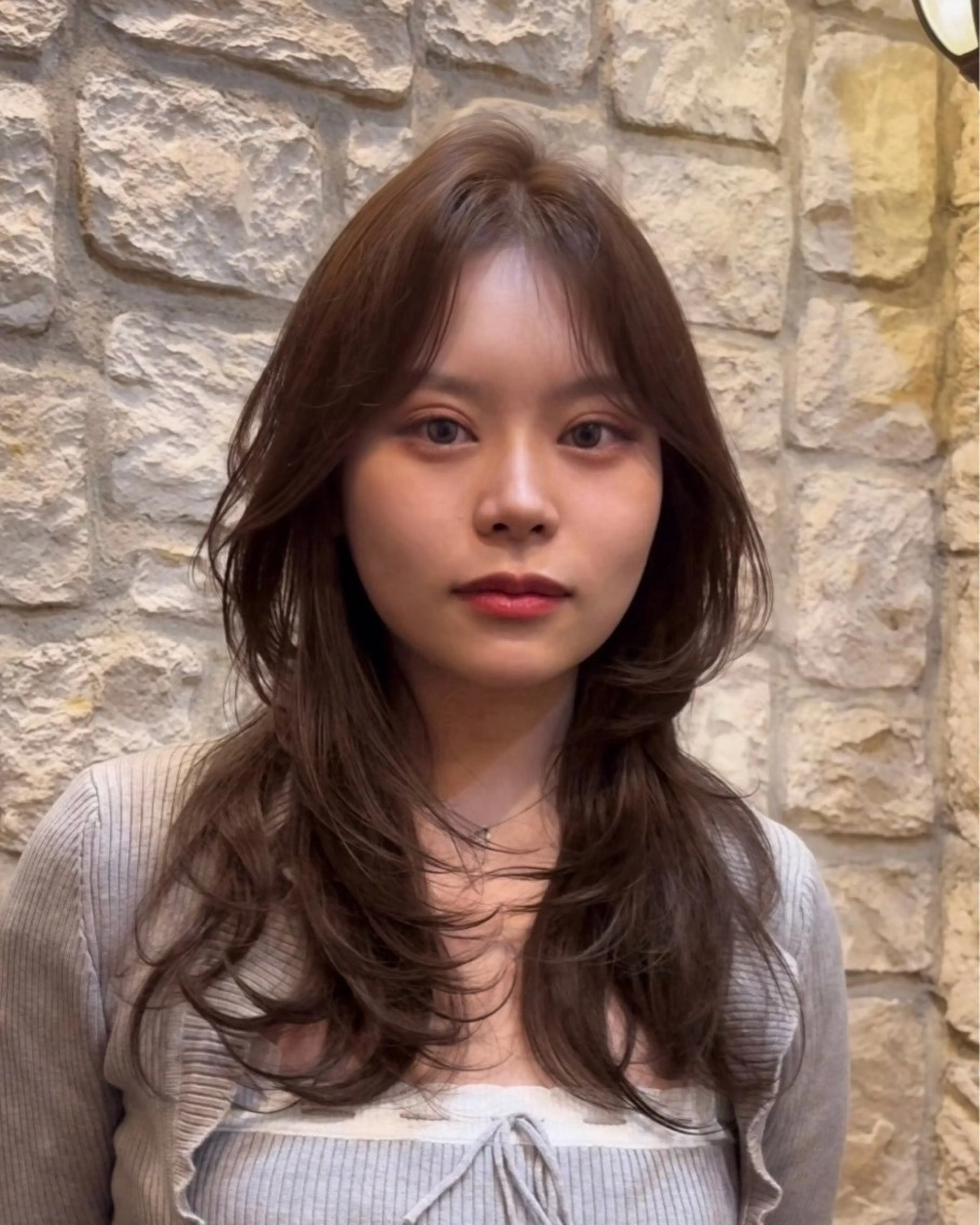 ロング カラー 町田/レイヤーカット ハッシュカット/八木のヘアスタイル