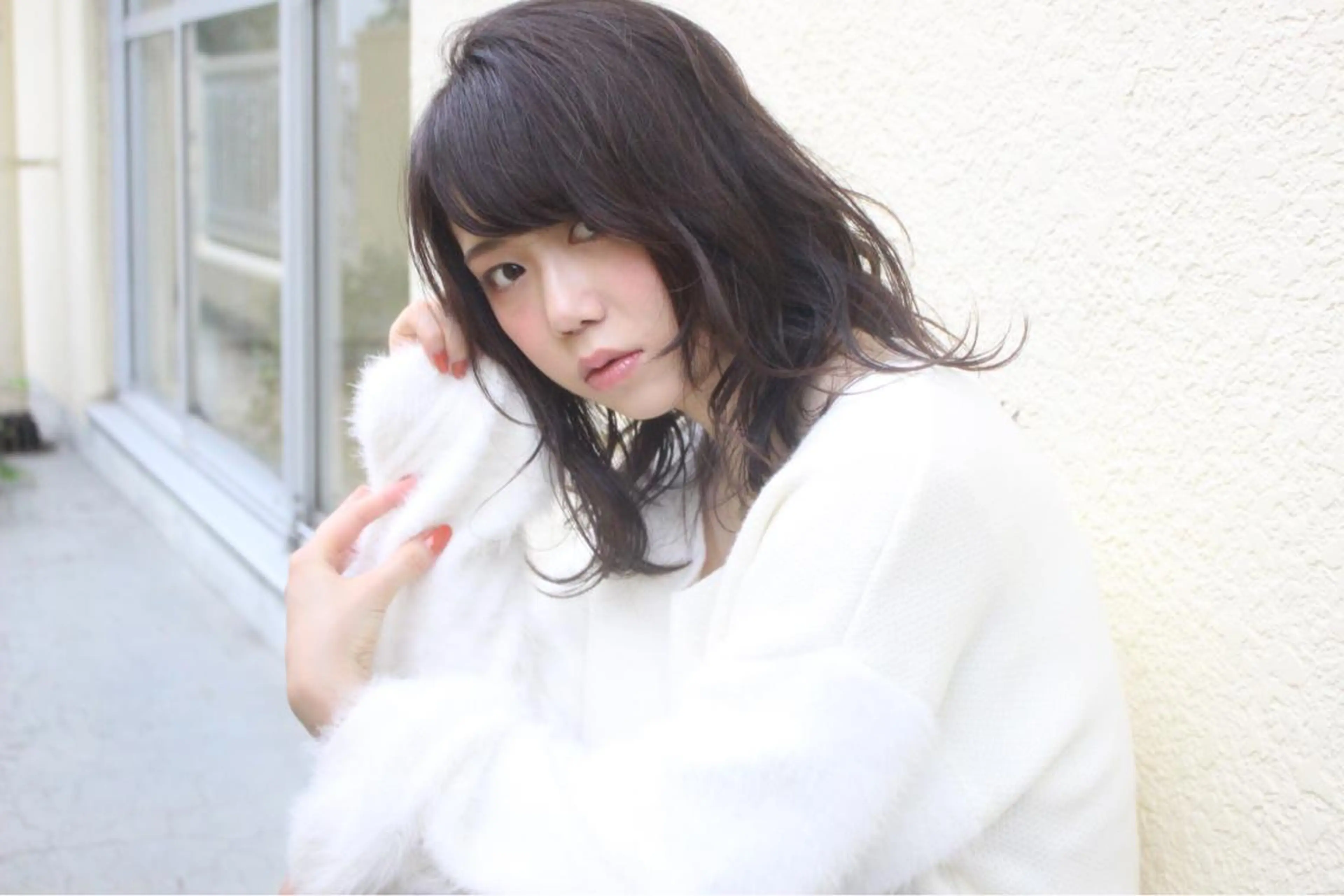 ミディアム ☕️ベージュカラー 内藤光哉☕️のヘアスタイル