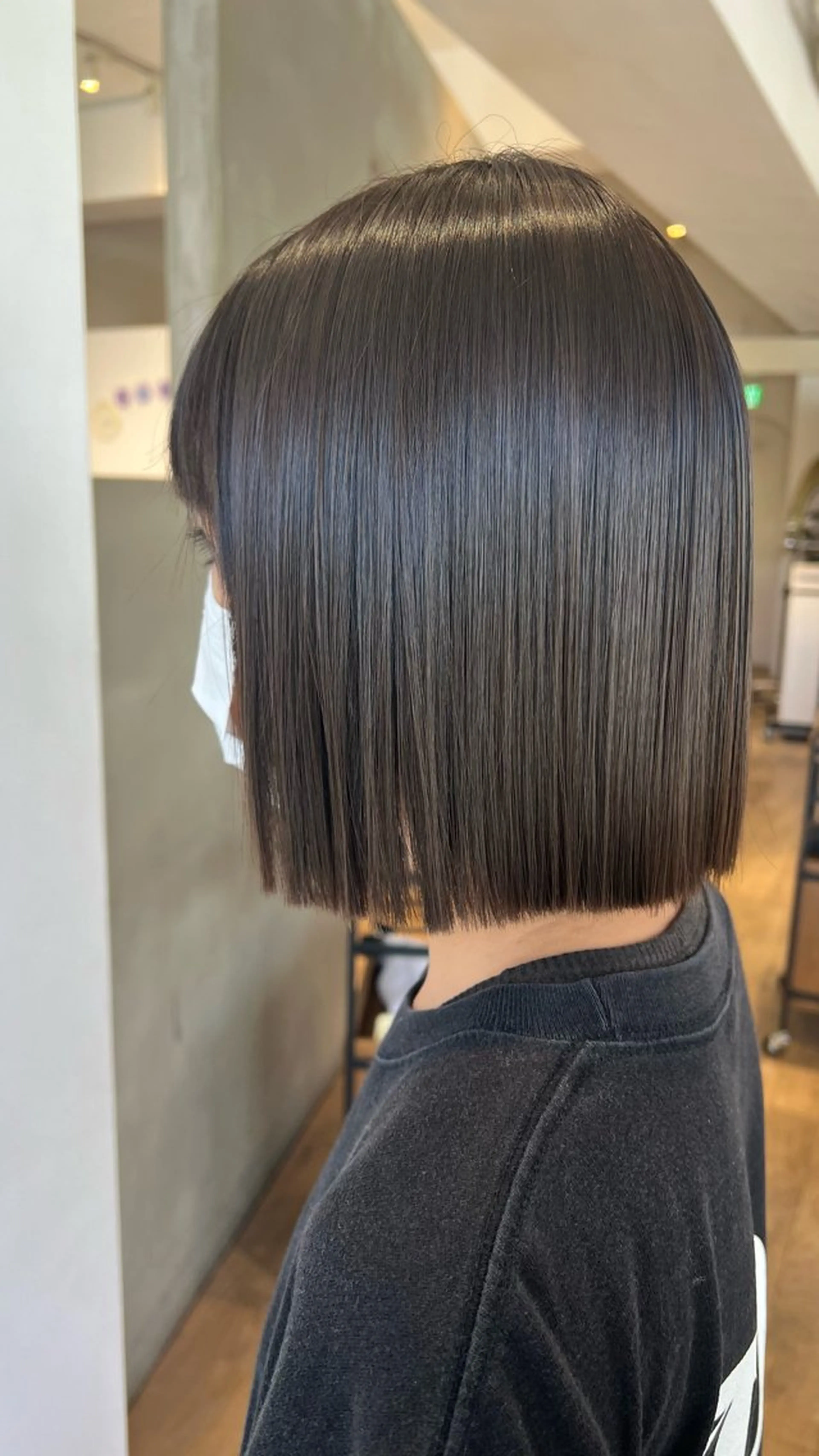 ショート カット 縮毛矯正 轟 千夏のヘアスタイル