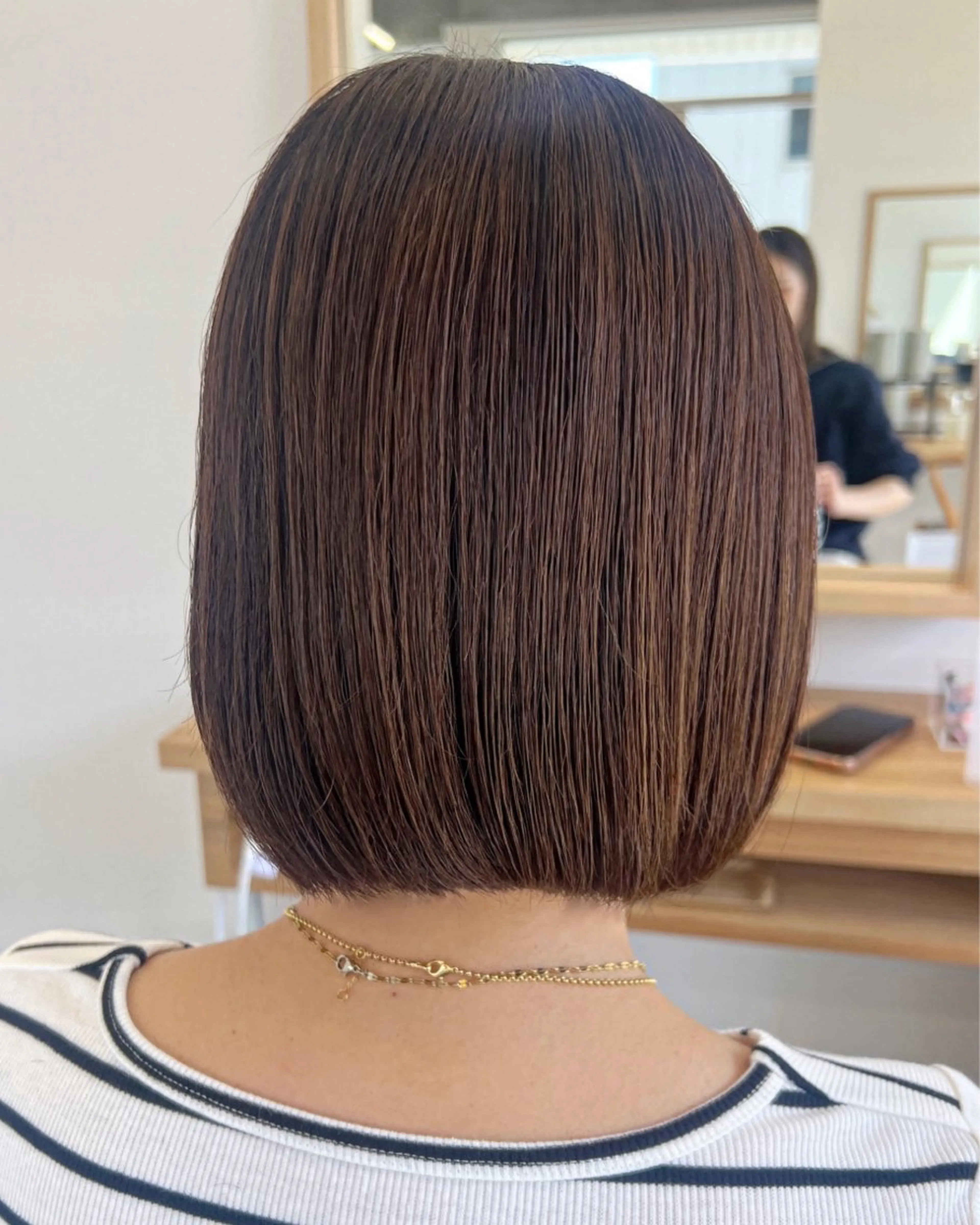 ミディアム カット タナカ マヤ/金沢八景のヘアスタイル