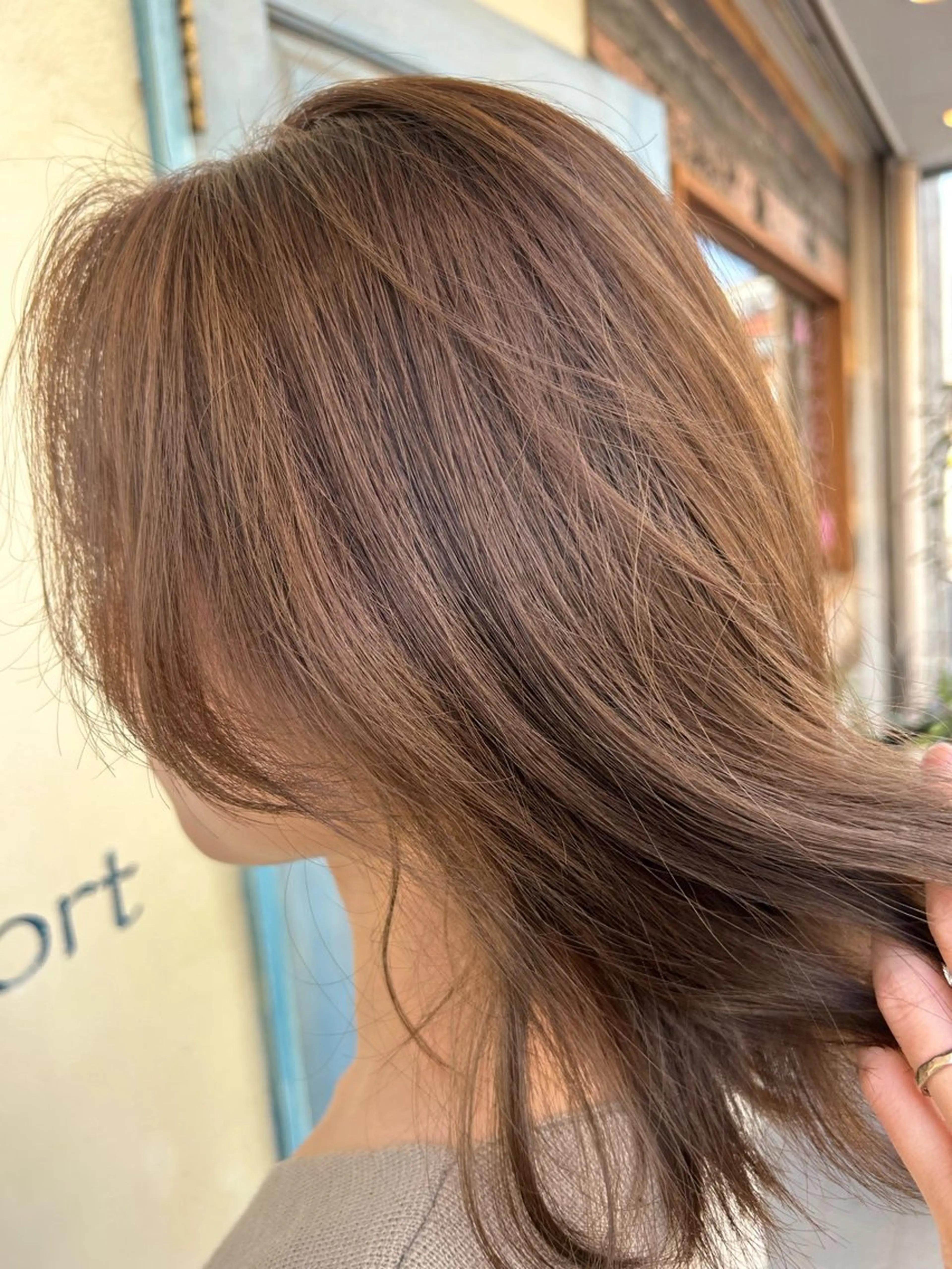 ミディアム 髪質改善/縮毛矯正/ 廣瀬のヘアスタイル