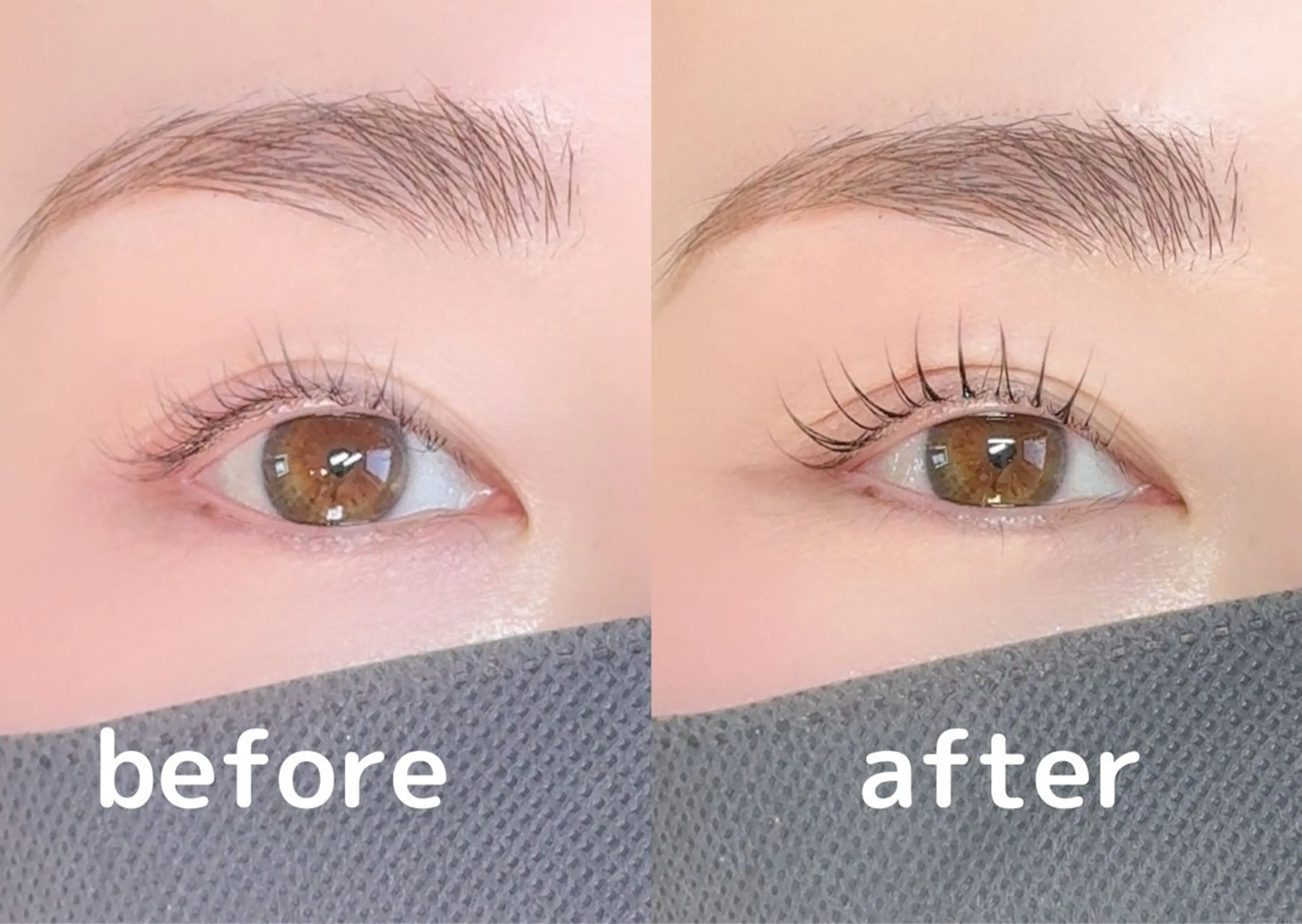 【徹底ケア☆】プレミアムまつ毛パーマ /高濃度ケラチン・アイシャンプー込みの写真