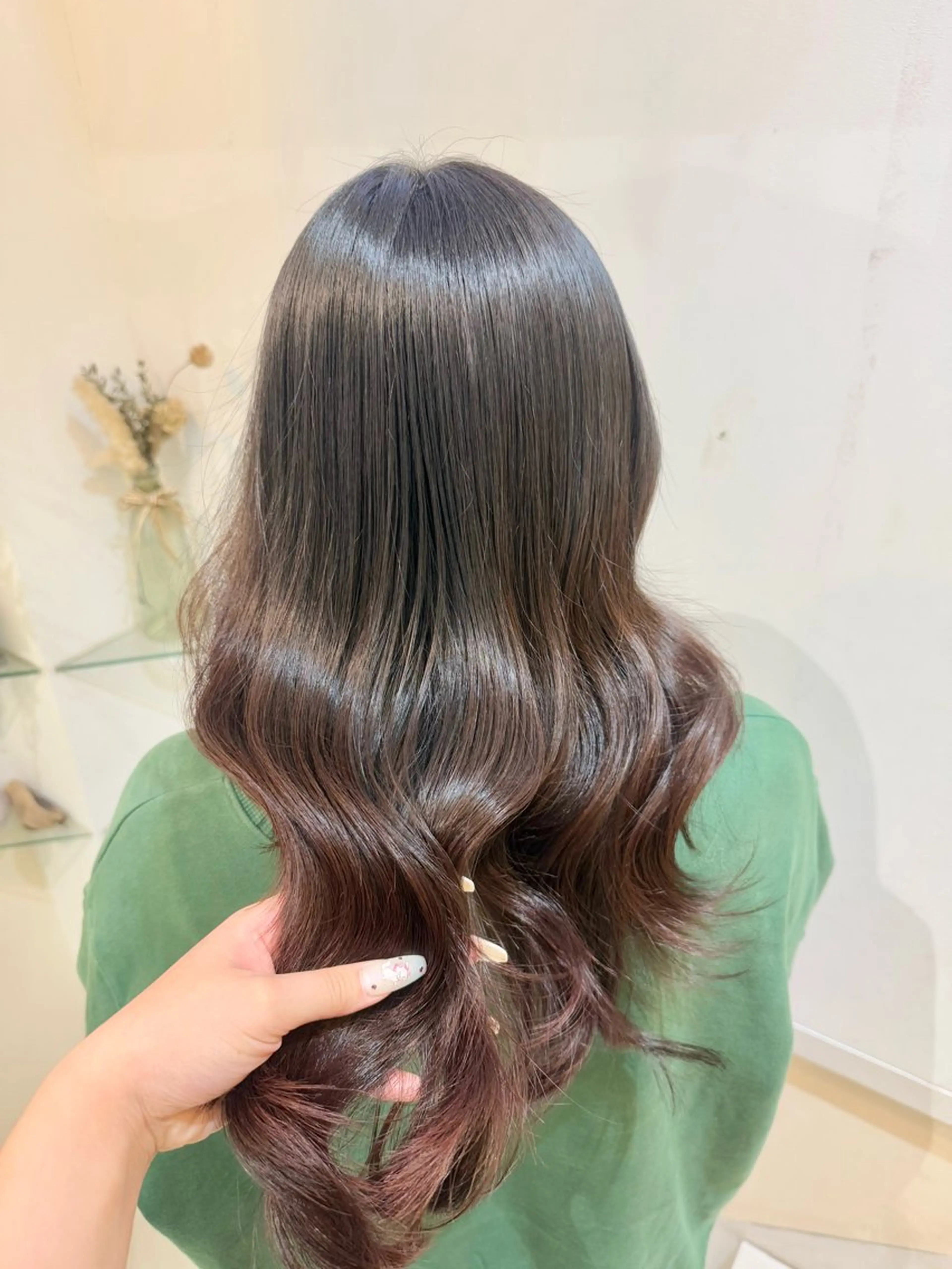 ロング カット ♡艶髪/顔周り♡ Konomiのヘアスタイル