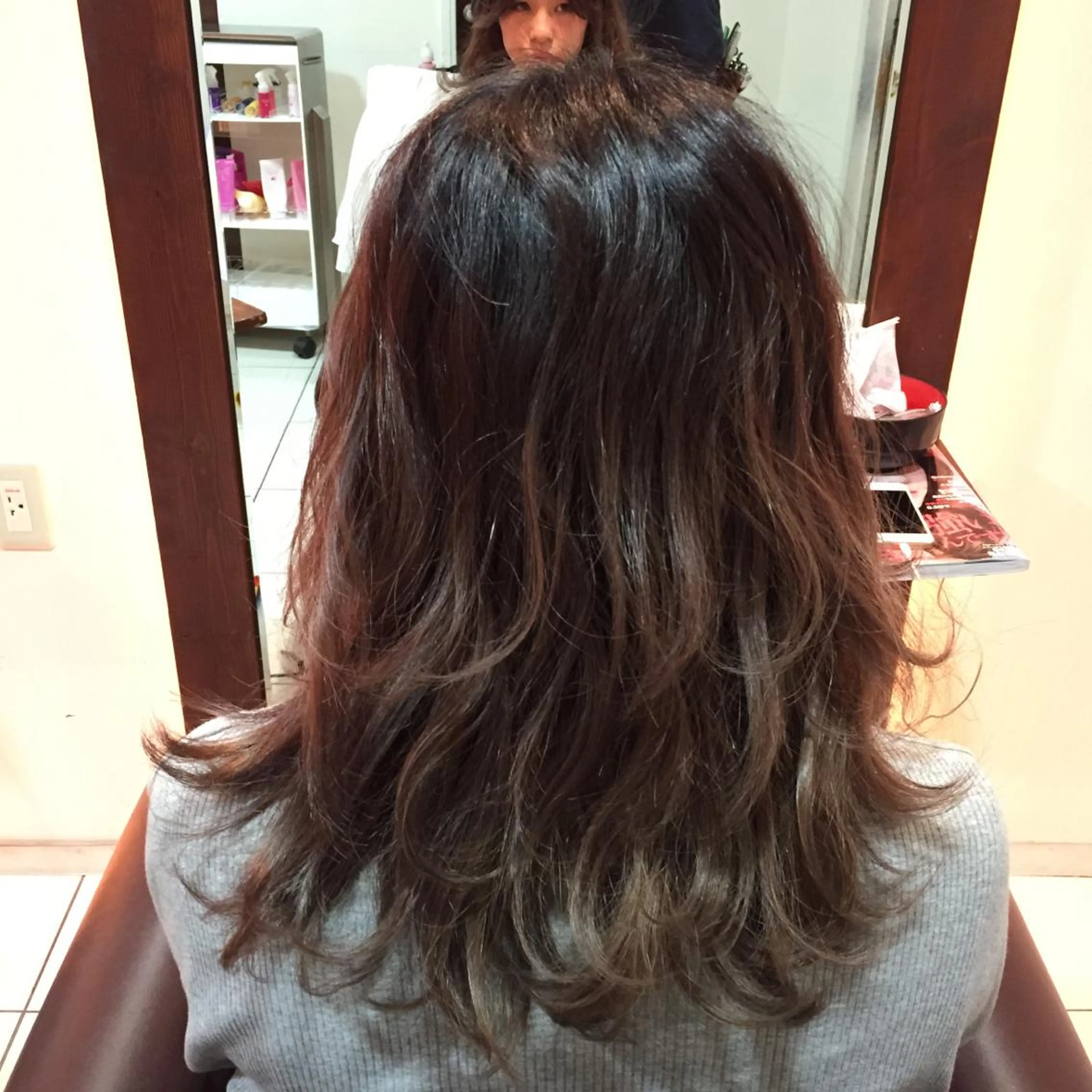 セミロング カラー グラデーションカラー scene.所属・TOPstylist ✂️フセケイタ✂️のヘアスタイル