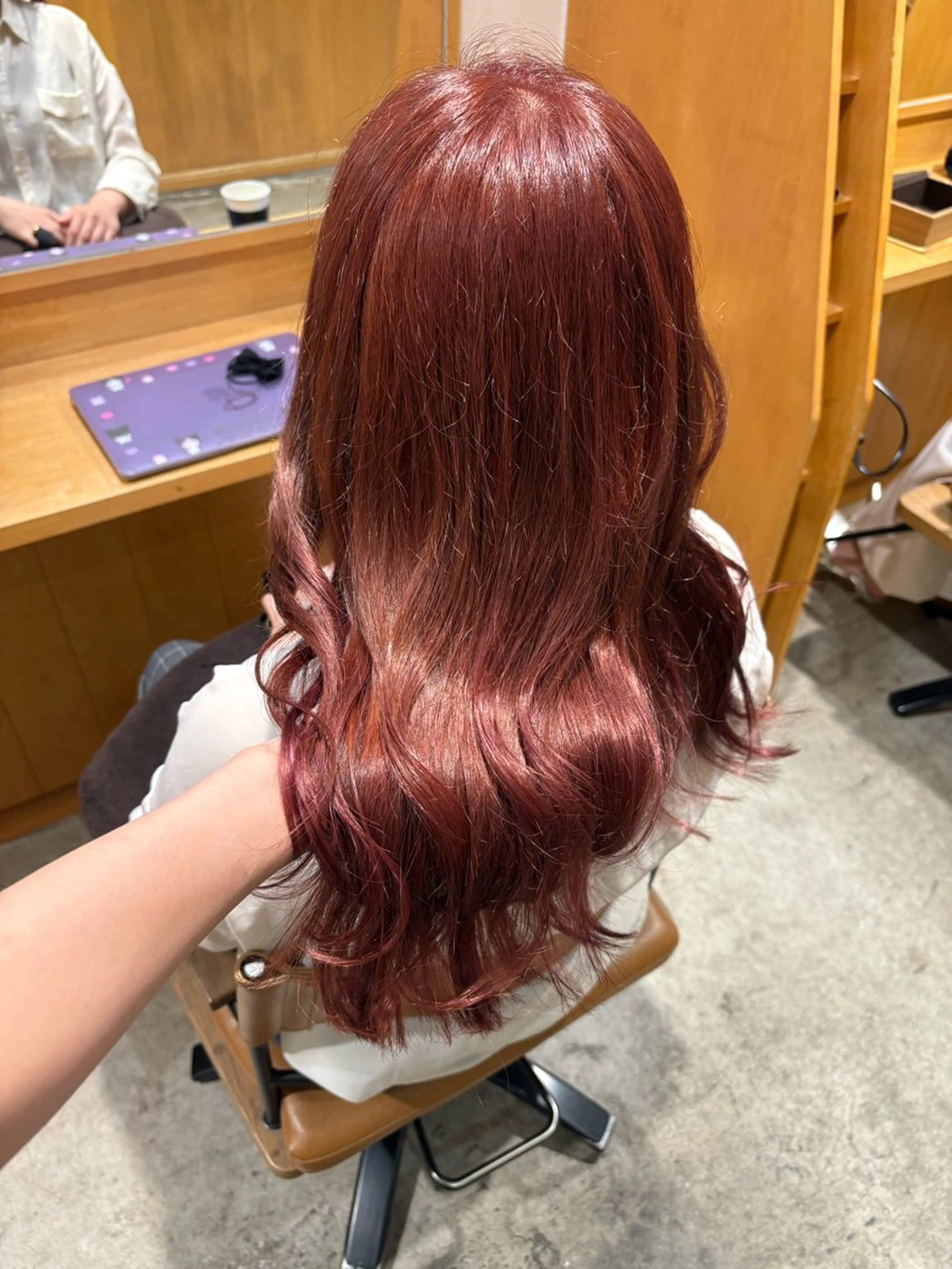 セミロング カット ヘアカラー トリートメント GINZARay2 風本朱里🐥のヘアスタイル