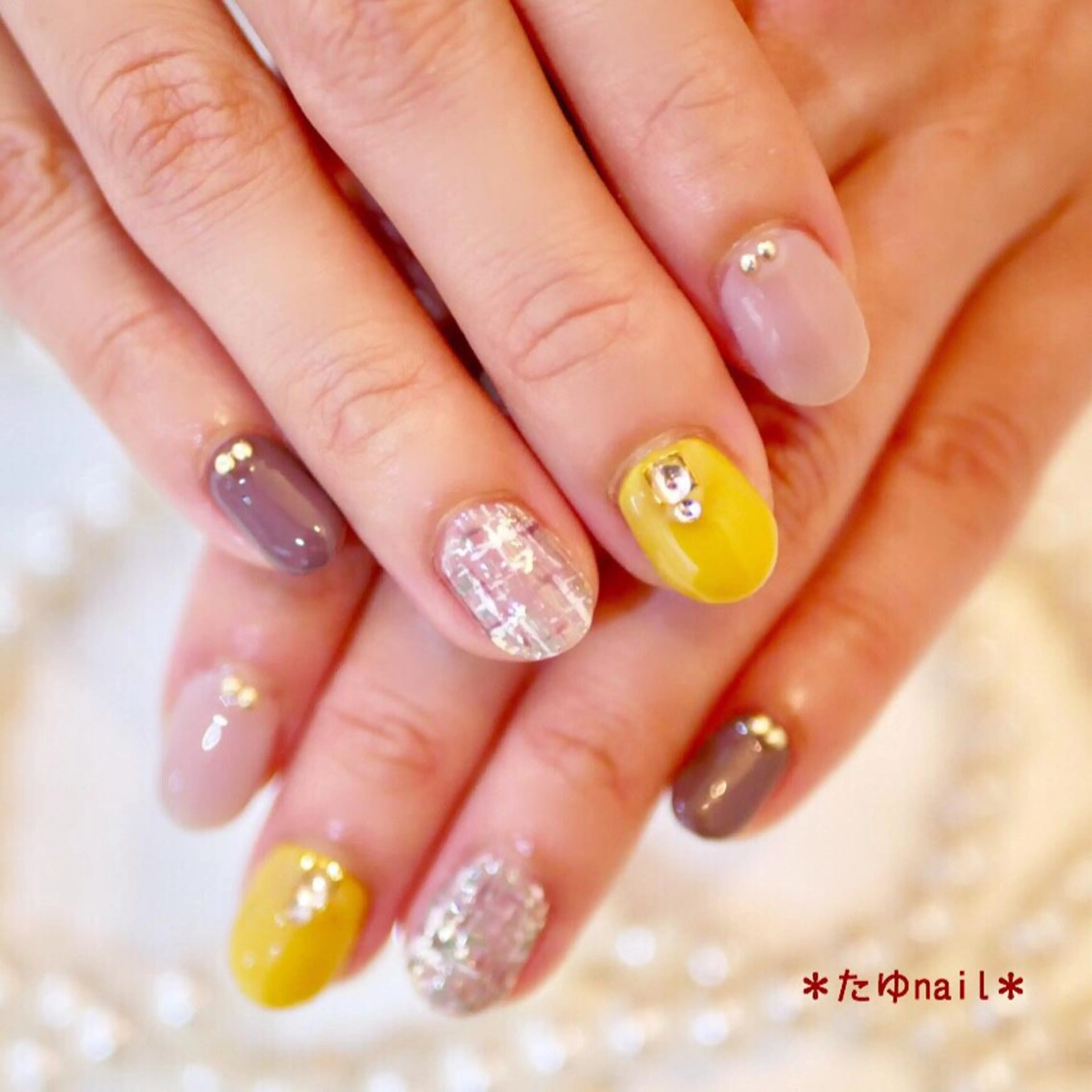 ネイル ネイルサロン・ネイルスクール　たゆnail所属・ネイルサロン 【たゆnail】のネイルデザイン