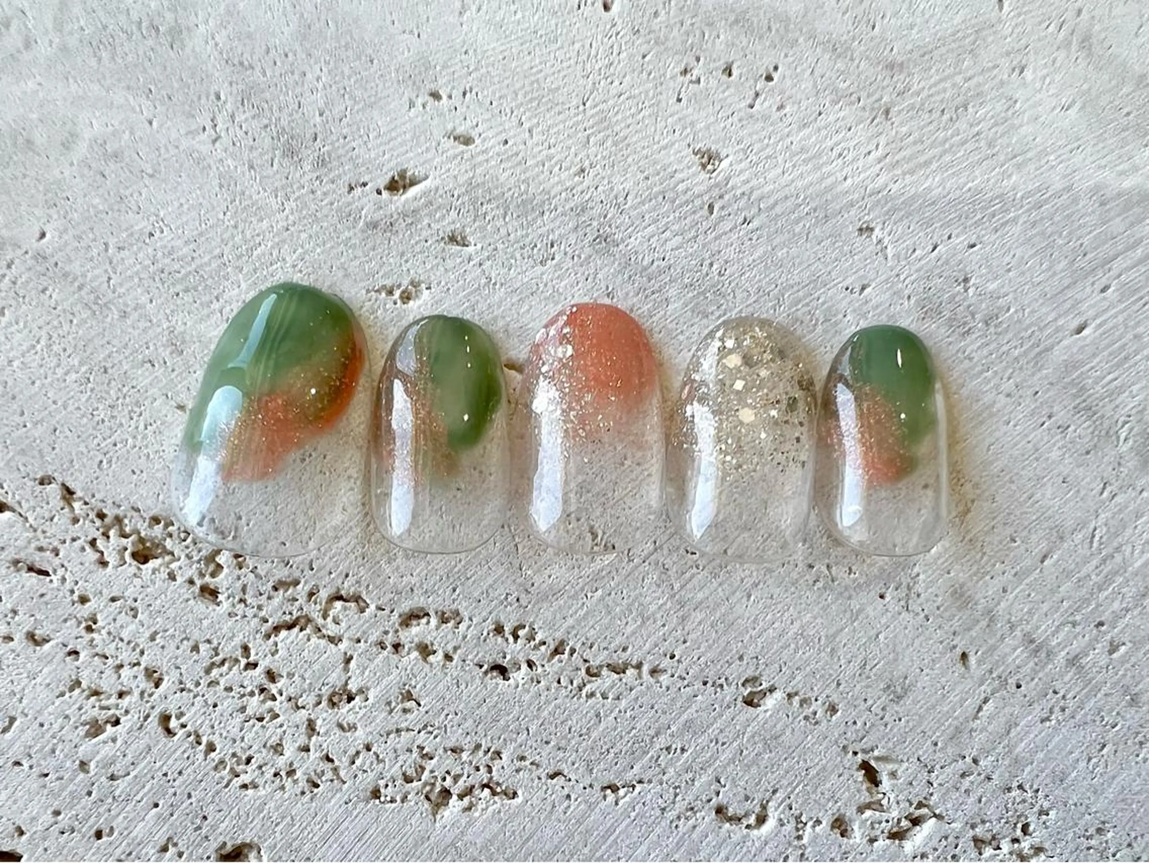 ネイル 💙0203 munimusanのネイルデザイン