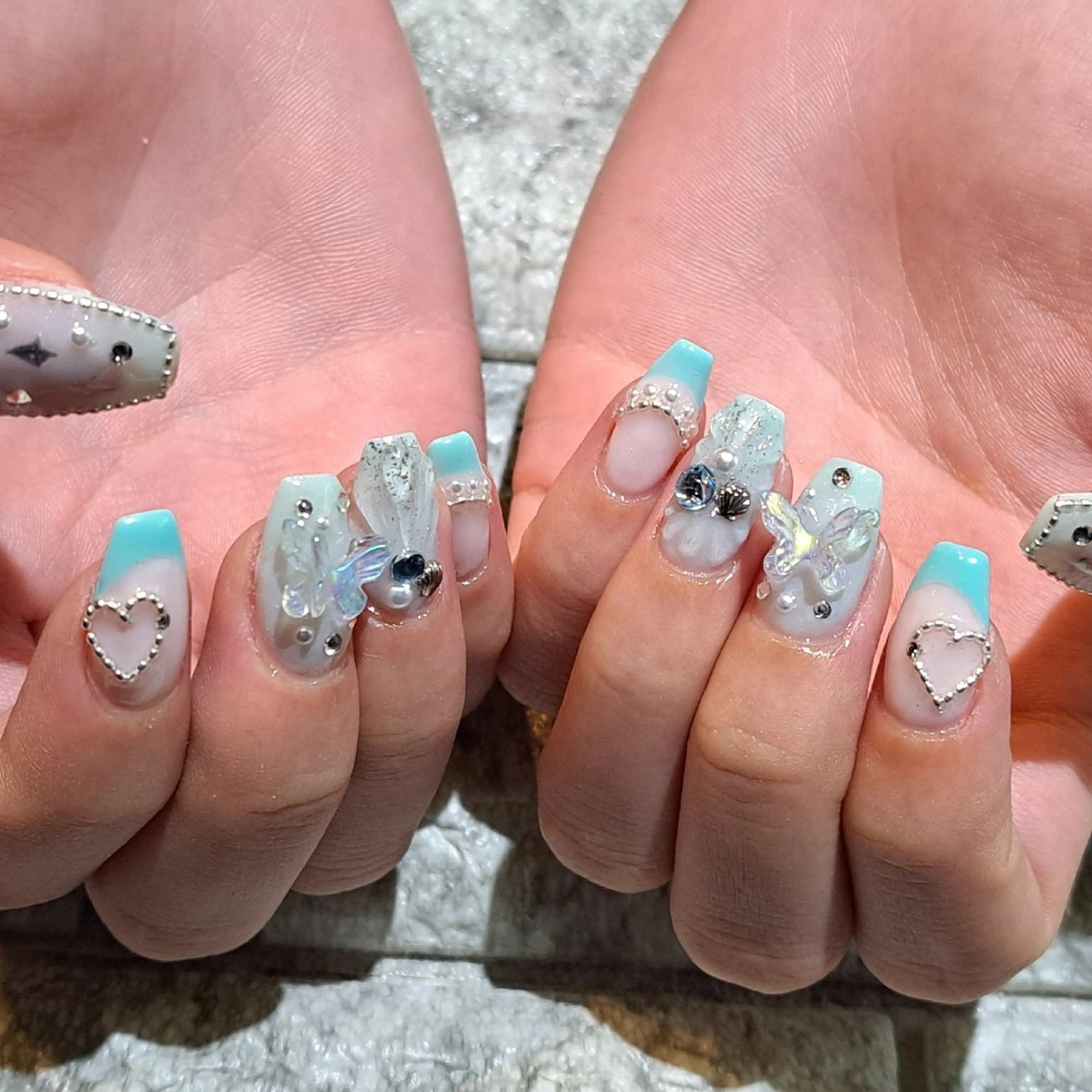 ネイル ハンドネイル RounGe町田店 🧸大谷のネイルデザイン