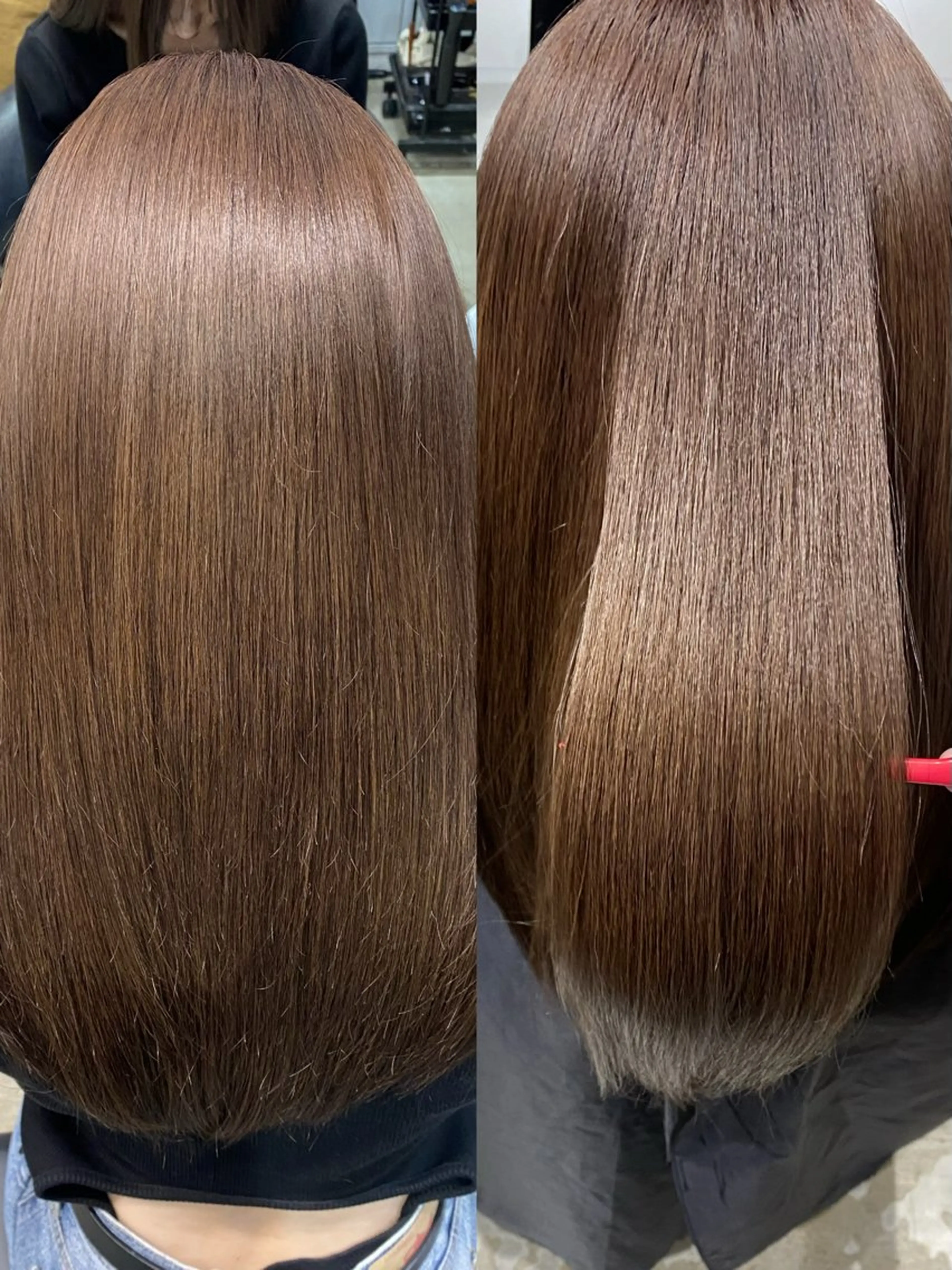 セミロング カラー 髪質改善 トリートメント カット ヘアカラー トリートメント レイヤー×髪質改善✨ 渋谷/佐藤侑哉のヘアスタイル