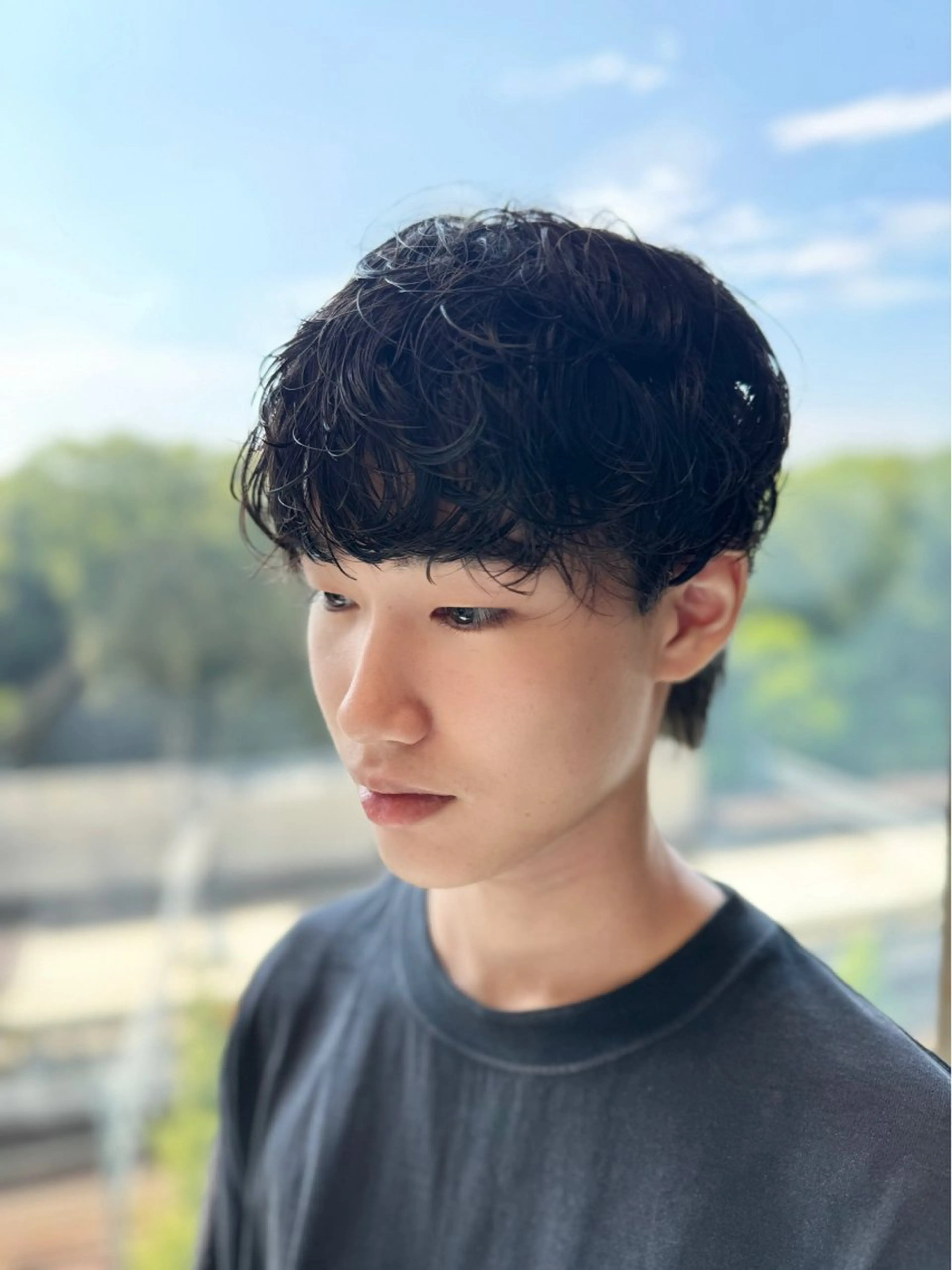 パーマ メンズ メンズパーマ カット パーマ GO TODAY 原宿本店所属・🎁曲がる縮毛矯正 /DAIKIのヘアスタイル