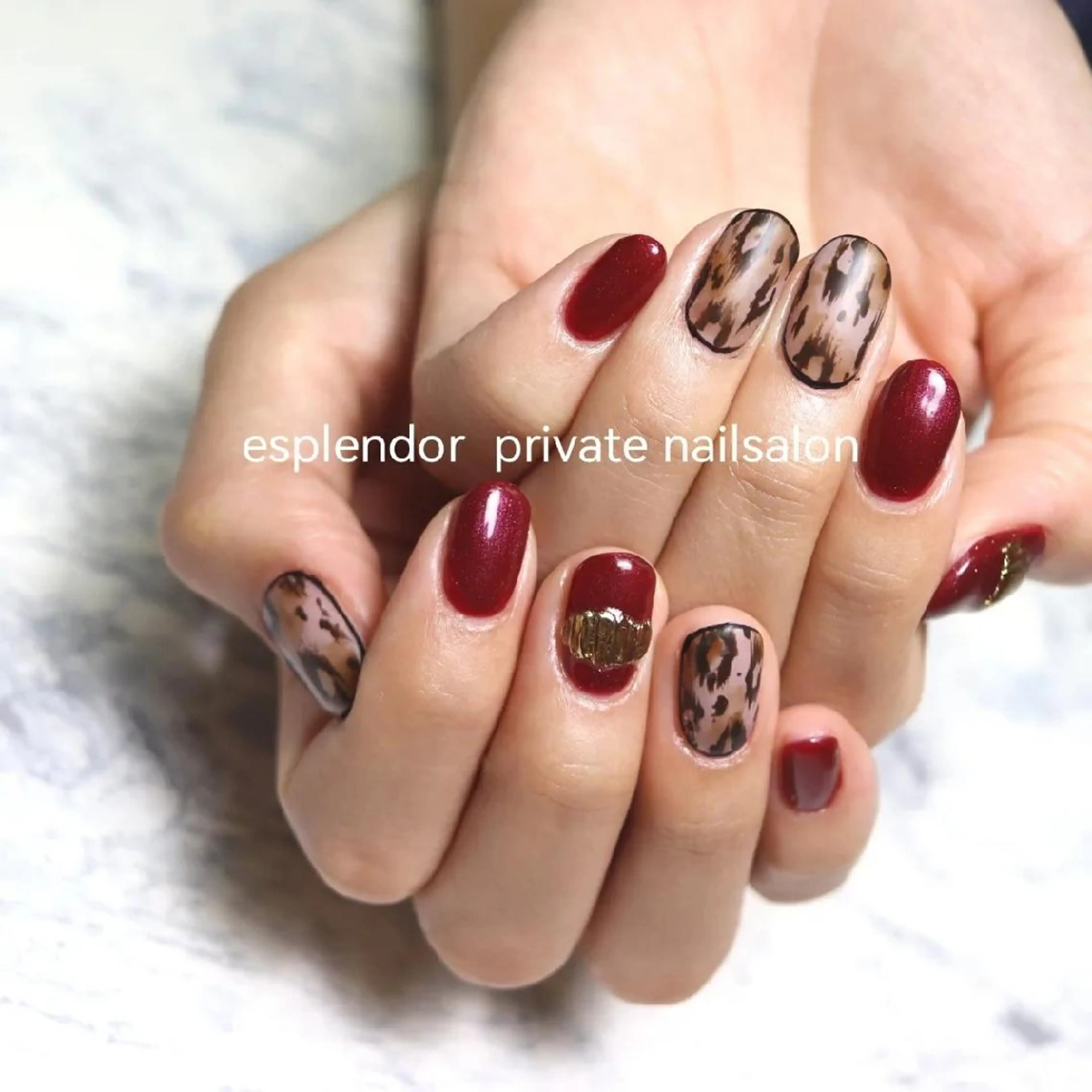 ネイル アニマル柄 esplendor  エスプレンドル所属・esplendor  エスプレンドルのネイルデザイン