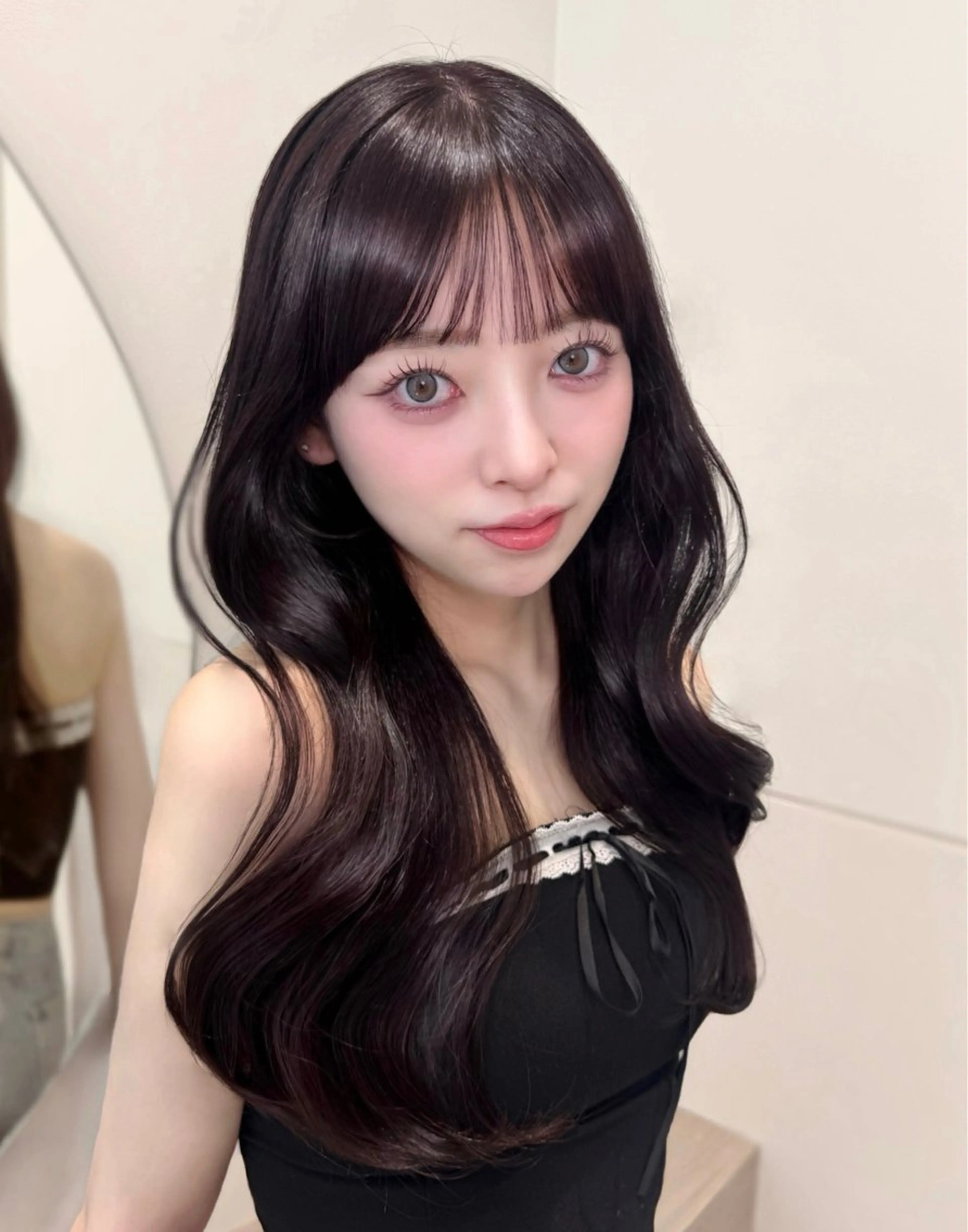 ロング 𝑀𝐼𝐾𝑈🤍 SALOWIN銀座のヘアスタイル