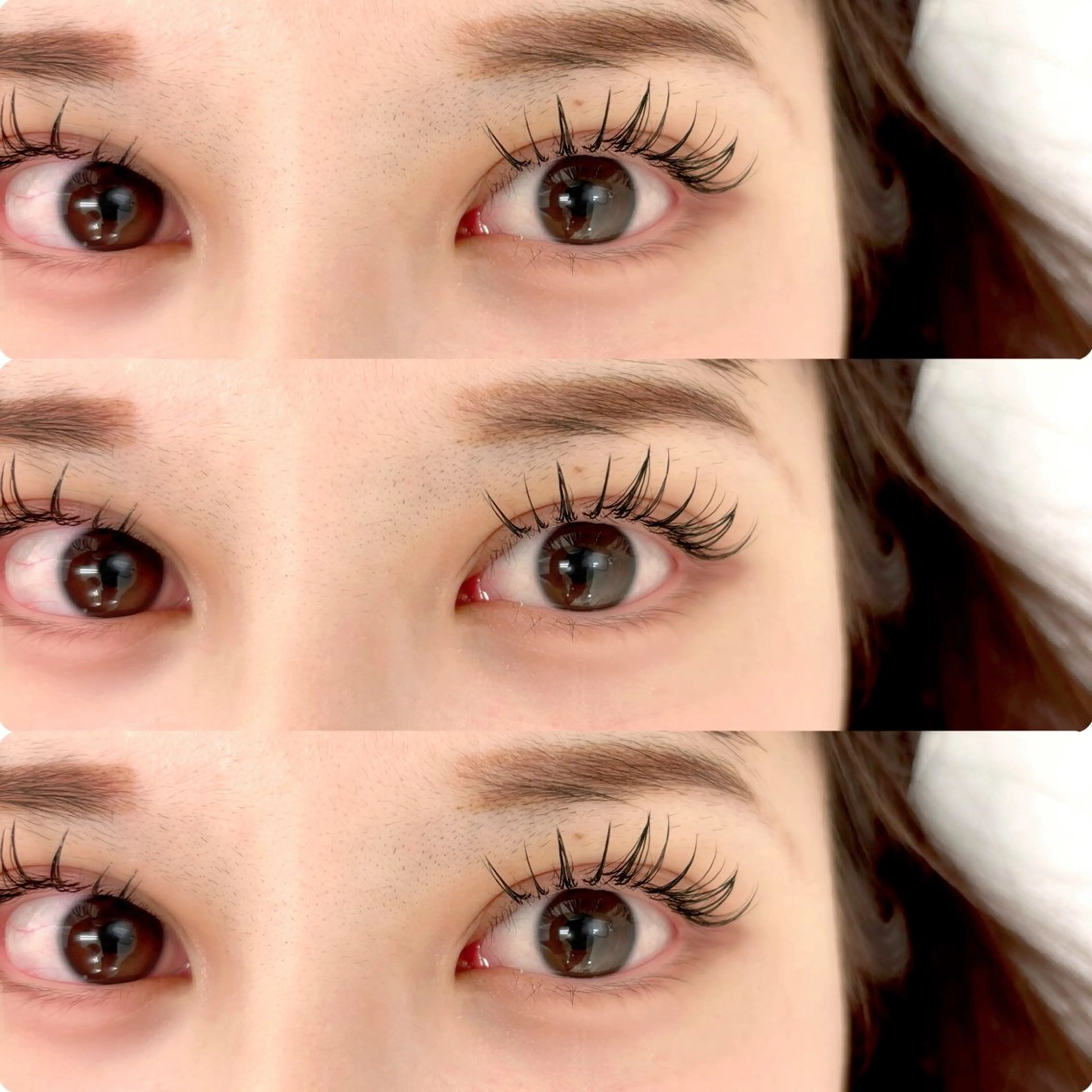 マツエク・マツパ 束感まつ毛 マツエク LinoMoa 蒲田店のマツエク・マツパデザイン