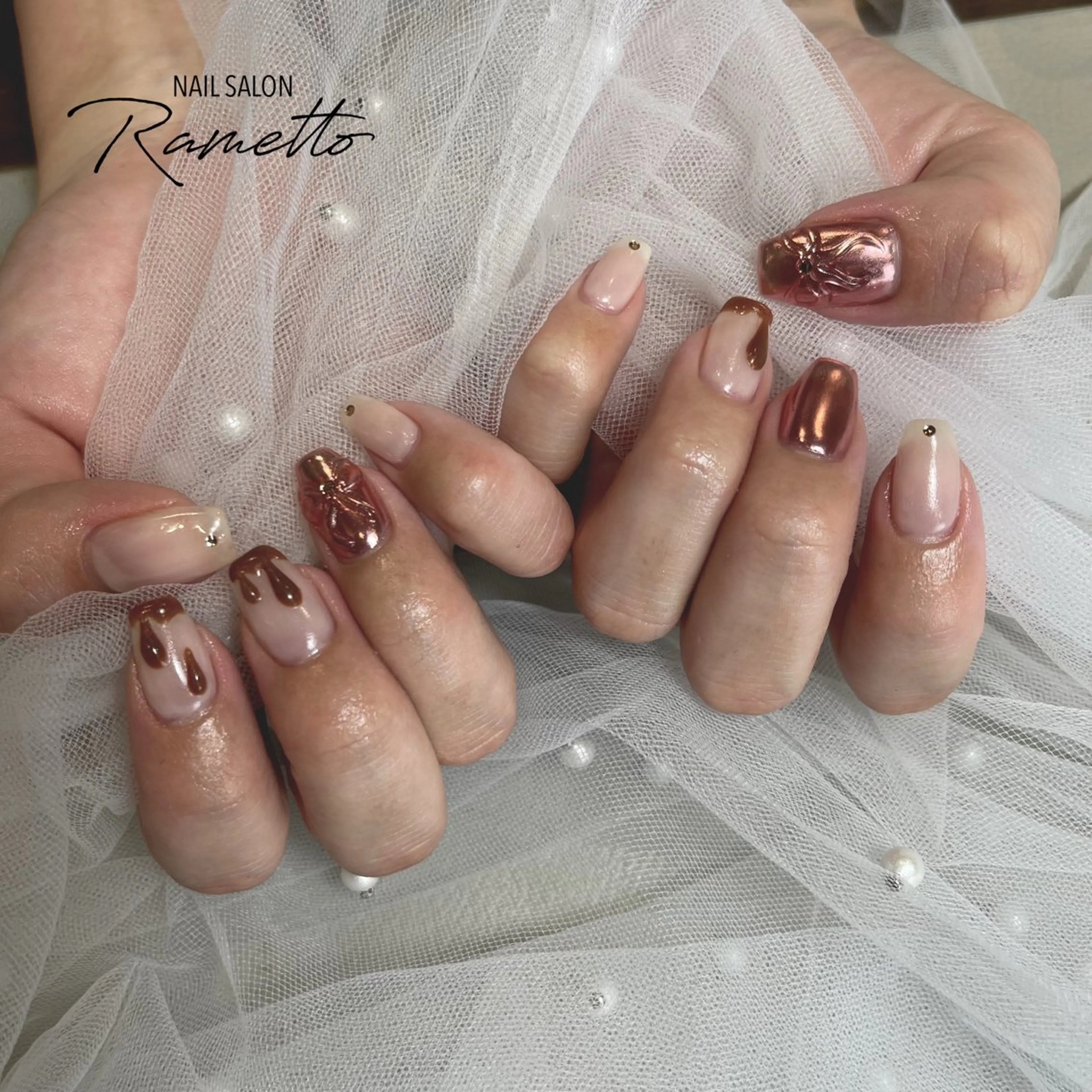 ネイル ハンドネイル NAILSALON Ramettoのネイルデザイン