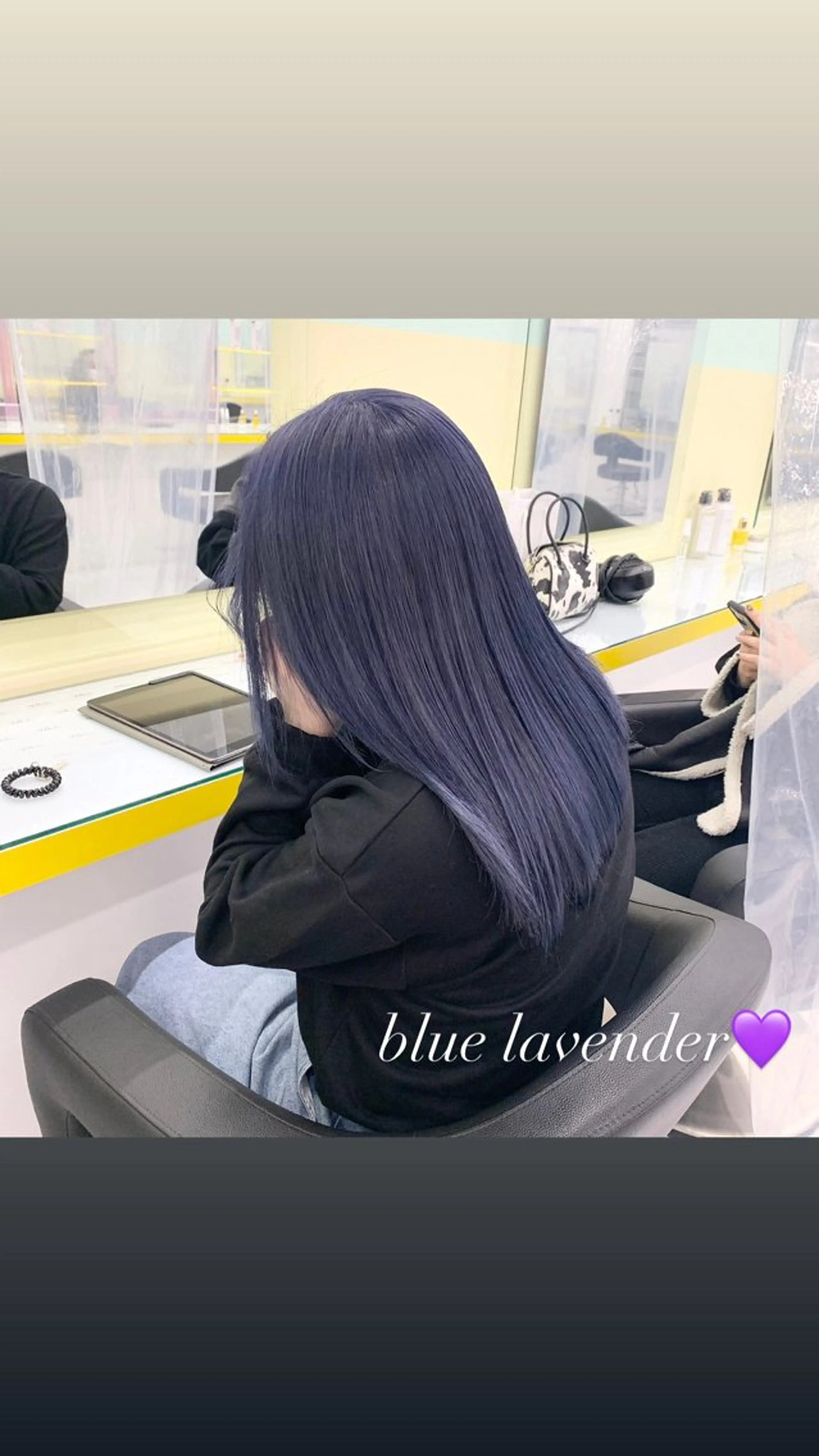 ミディアム カラー 韓国レイヤーカット /REIのヘアスタイル