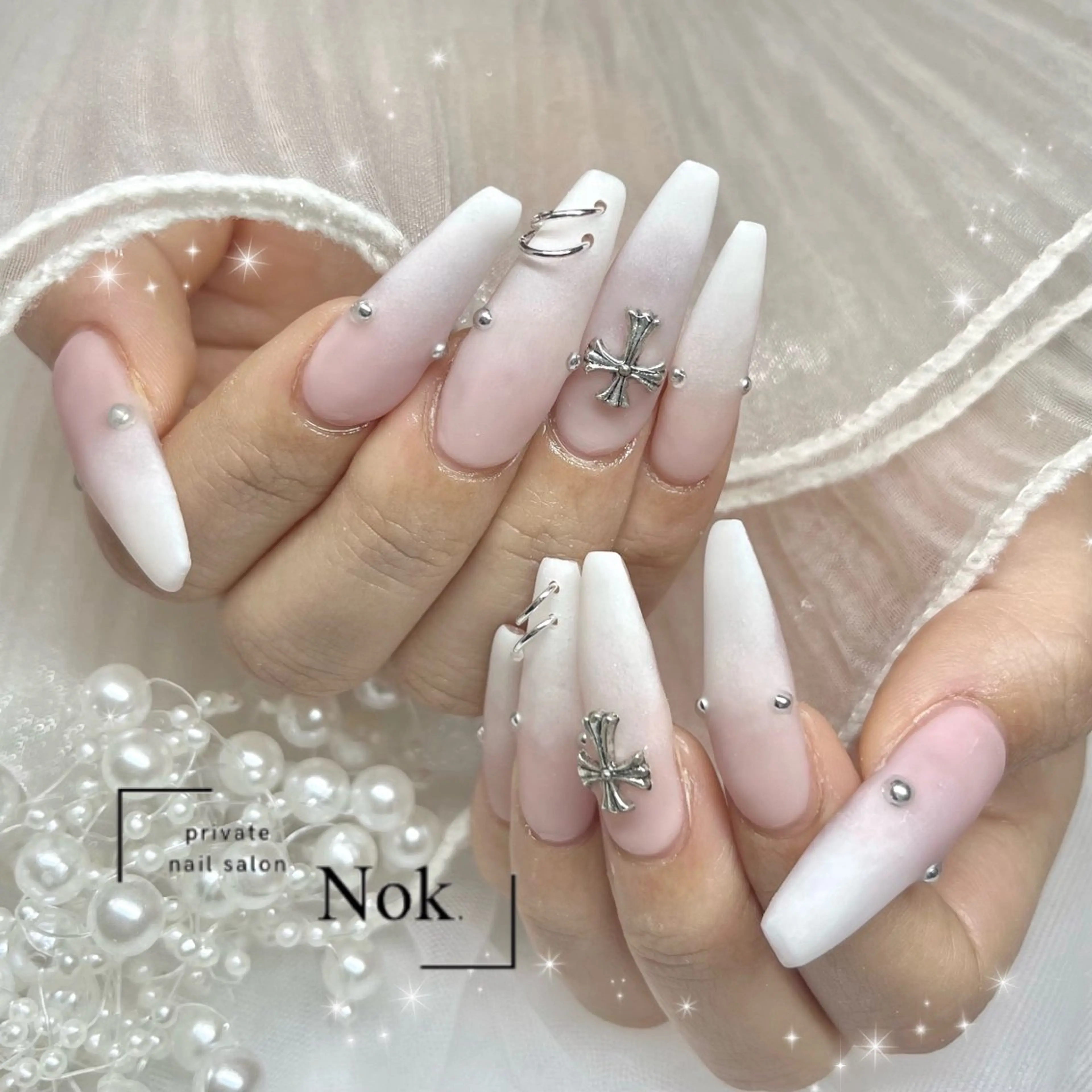 ネイル ハンドネイル 池袋痛ネイル Nok. 渡辺のネイルデザイン