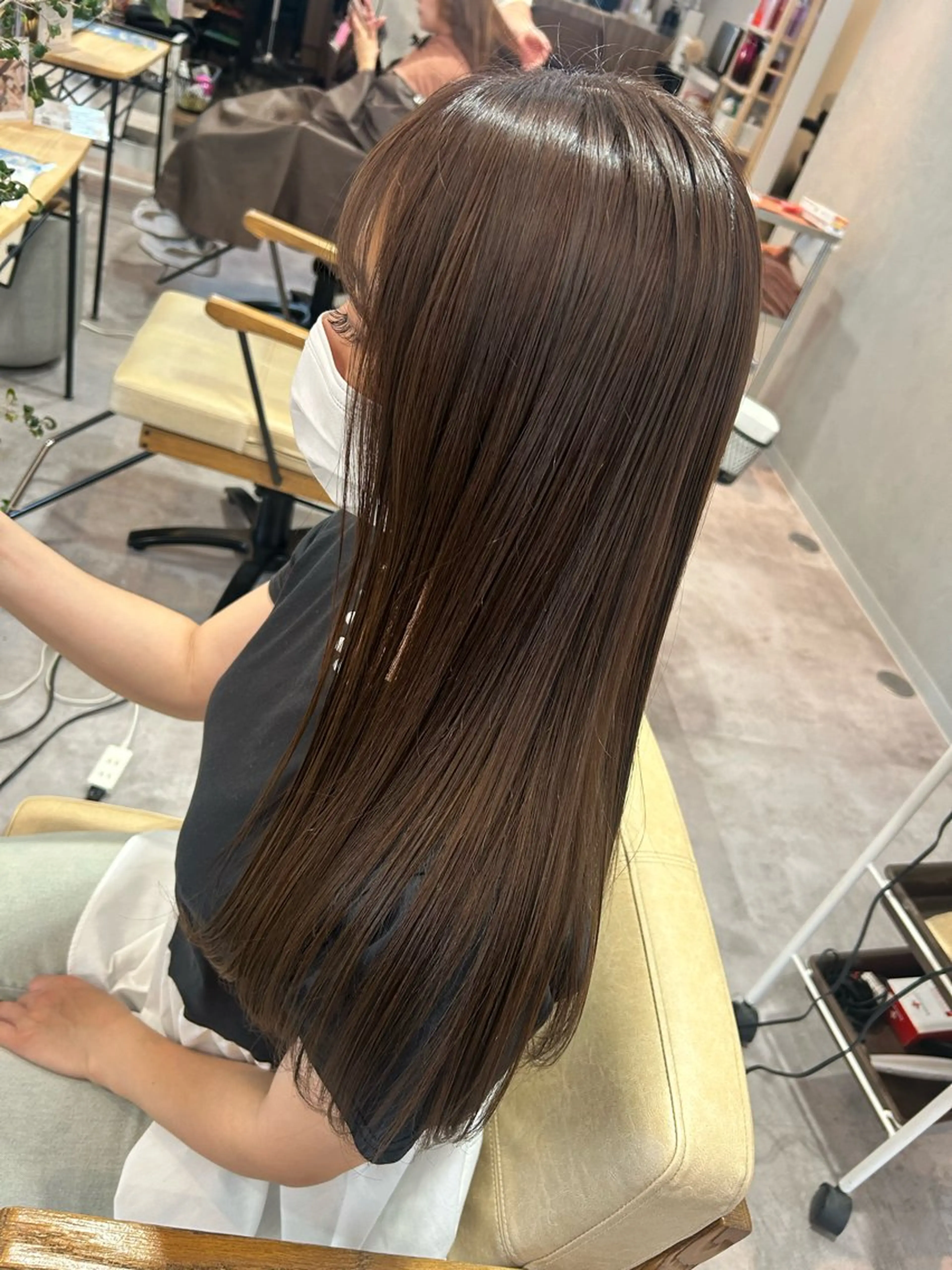 似合わせカット➕髪質改善カラーの写真