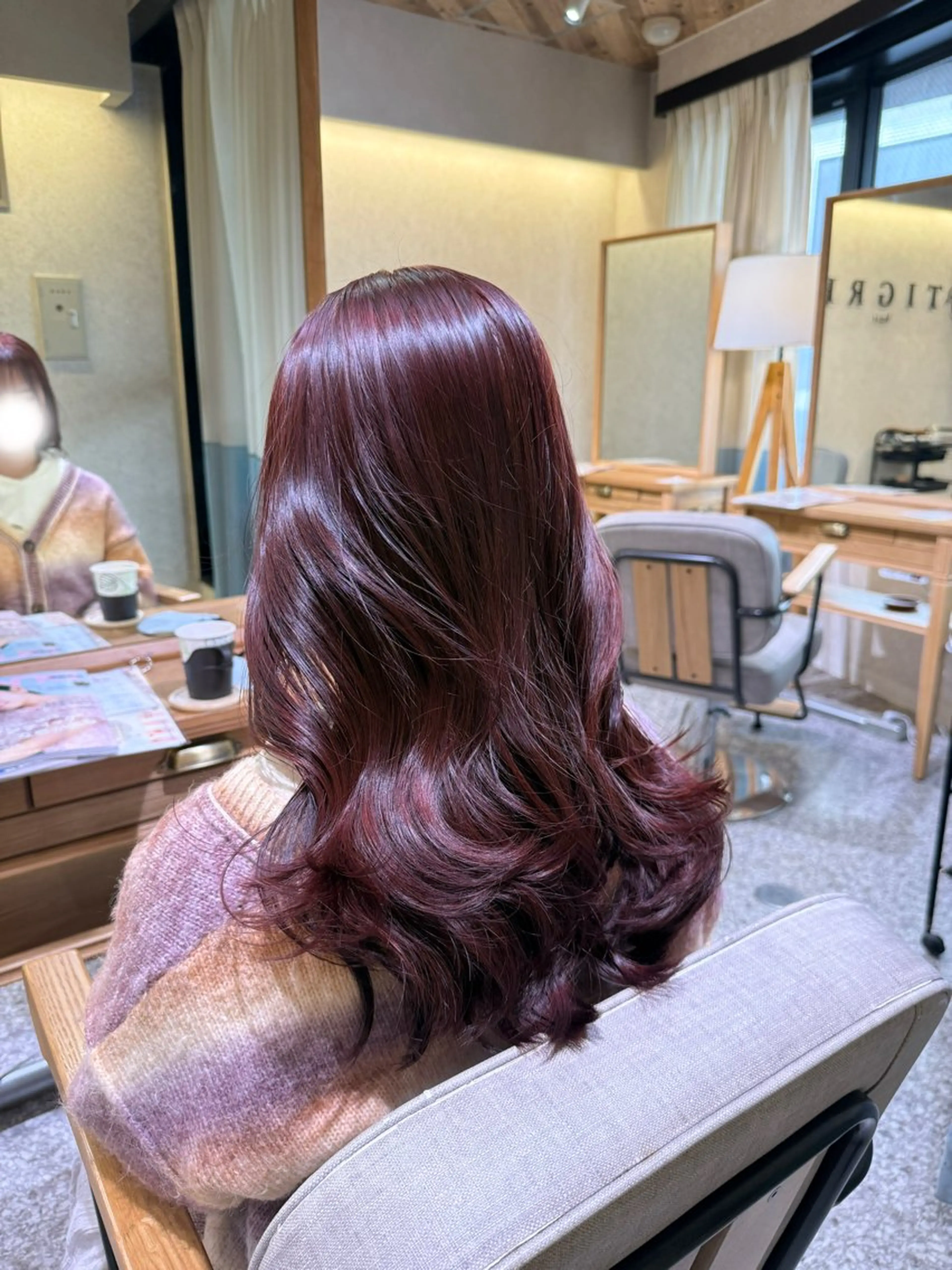 ロング ヘアカラー トリートメント 🩶透明感/レイヤー / kanon🩶のヘアスタイル