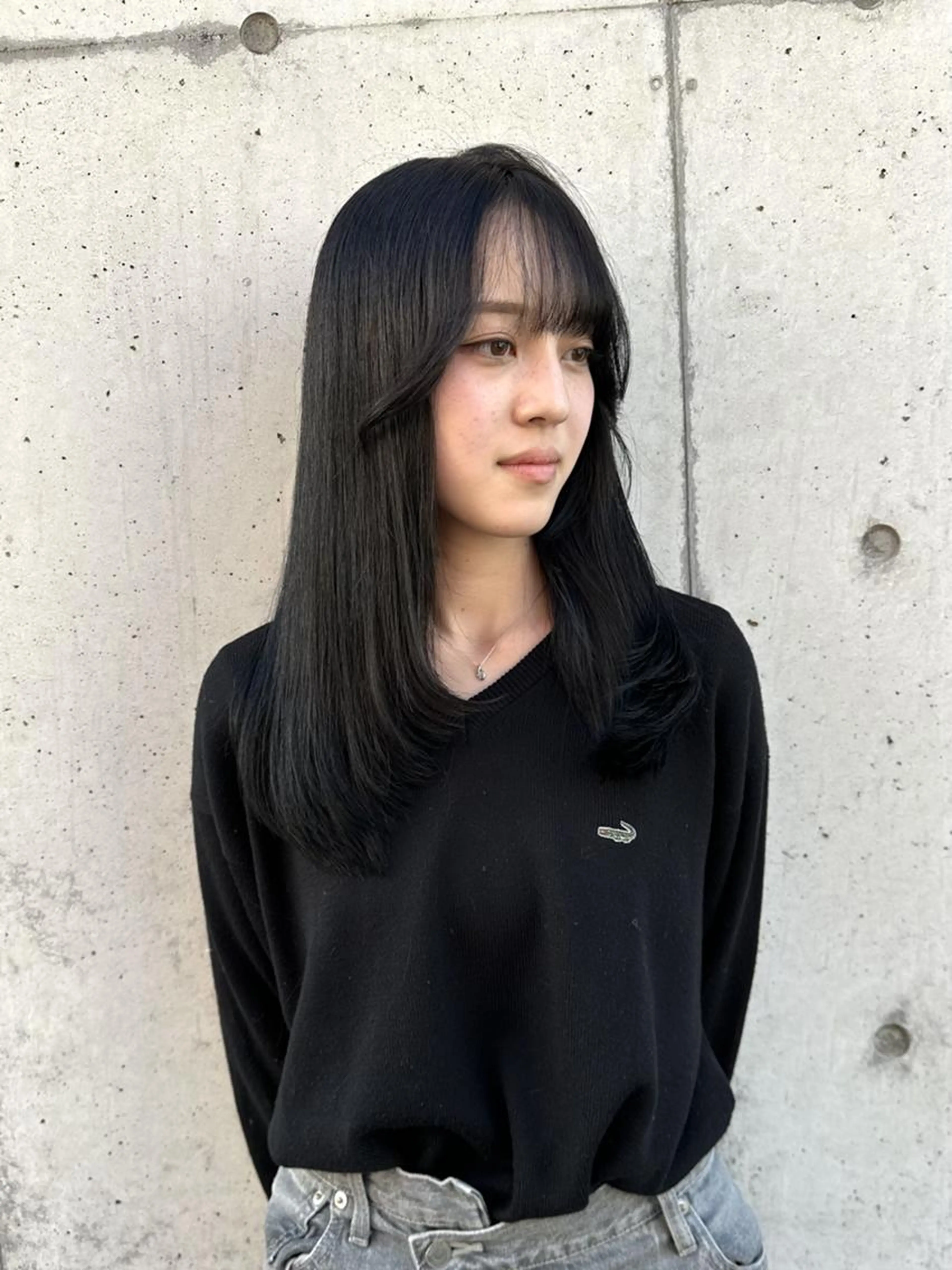 期間限定【髪質改善】🐠カット+🪼艶縮毛矯正🪼+ 🐋TOKIO2stepトリートメントの写真