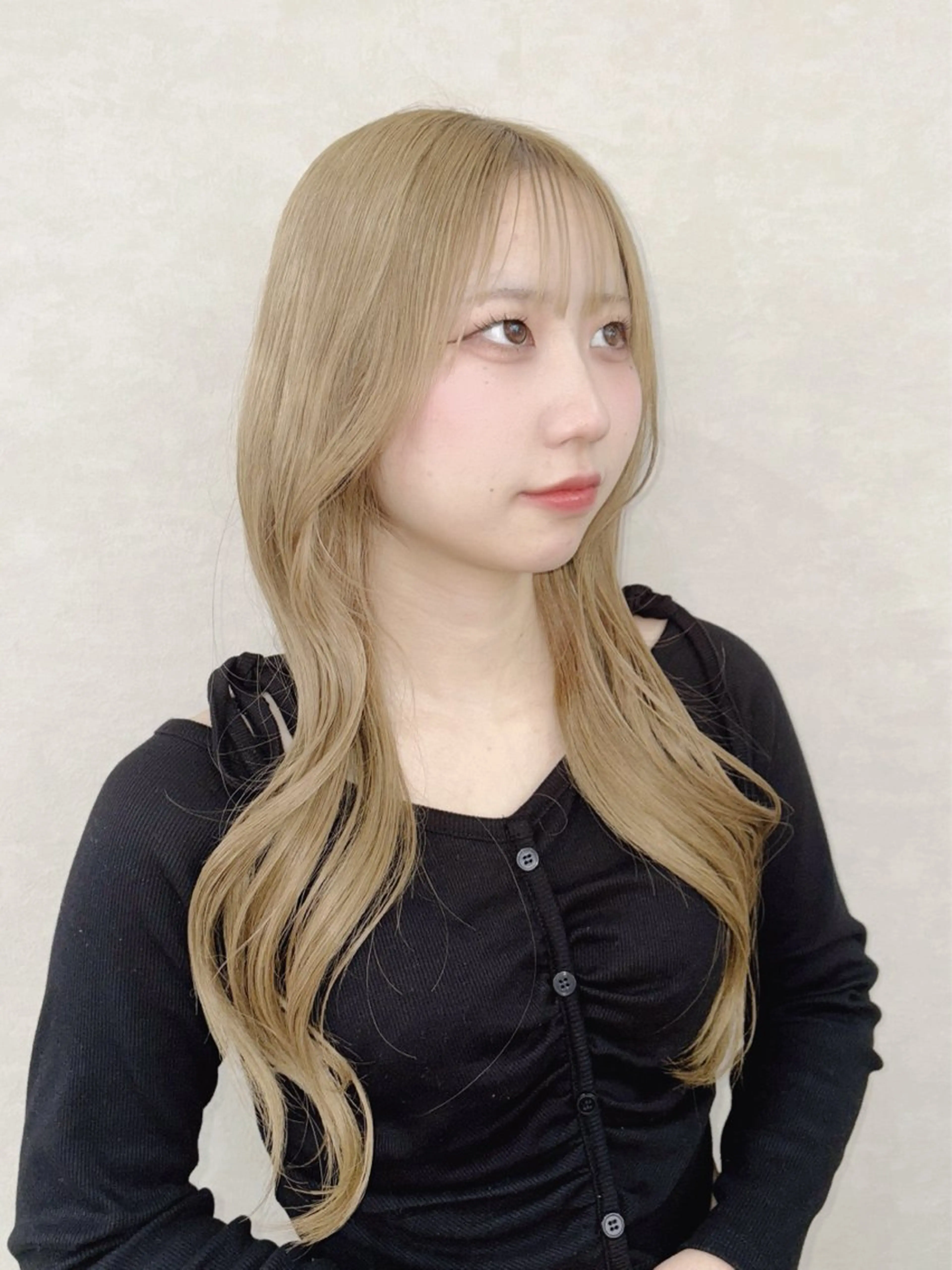 🩶韓国風コテ巻ヘアセット🩶お出かけ前におすすめ✨の写真