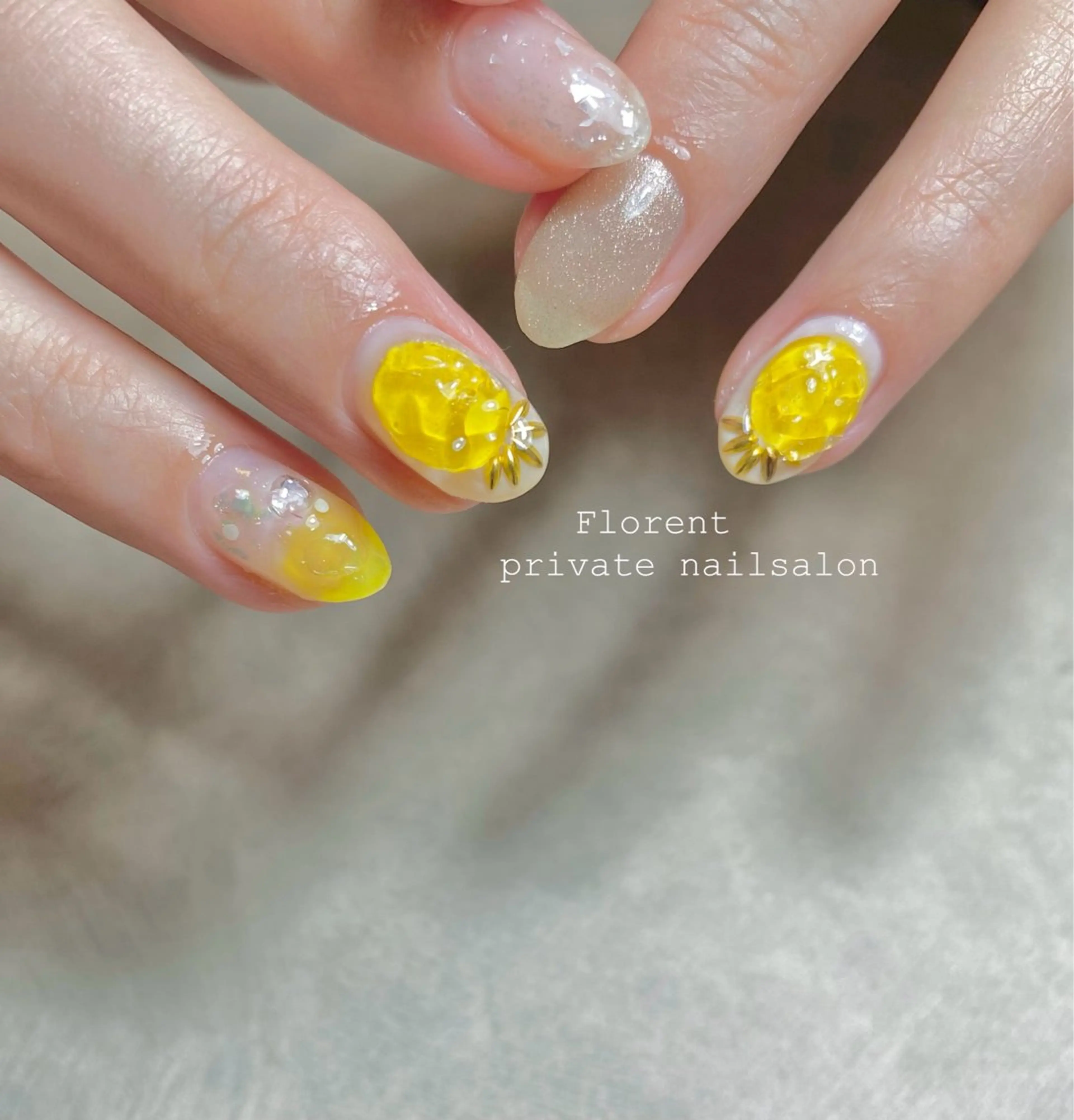 ネイル ハンドネイル florent nailのネイルデザイン