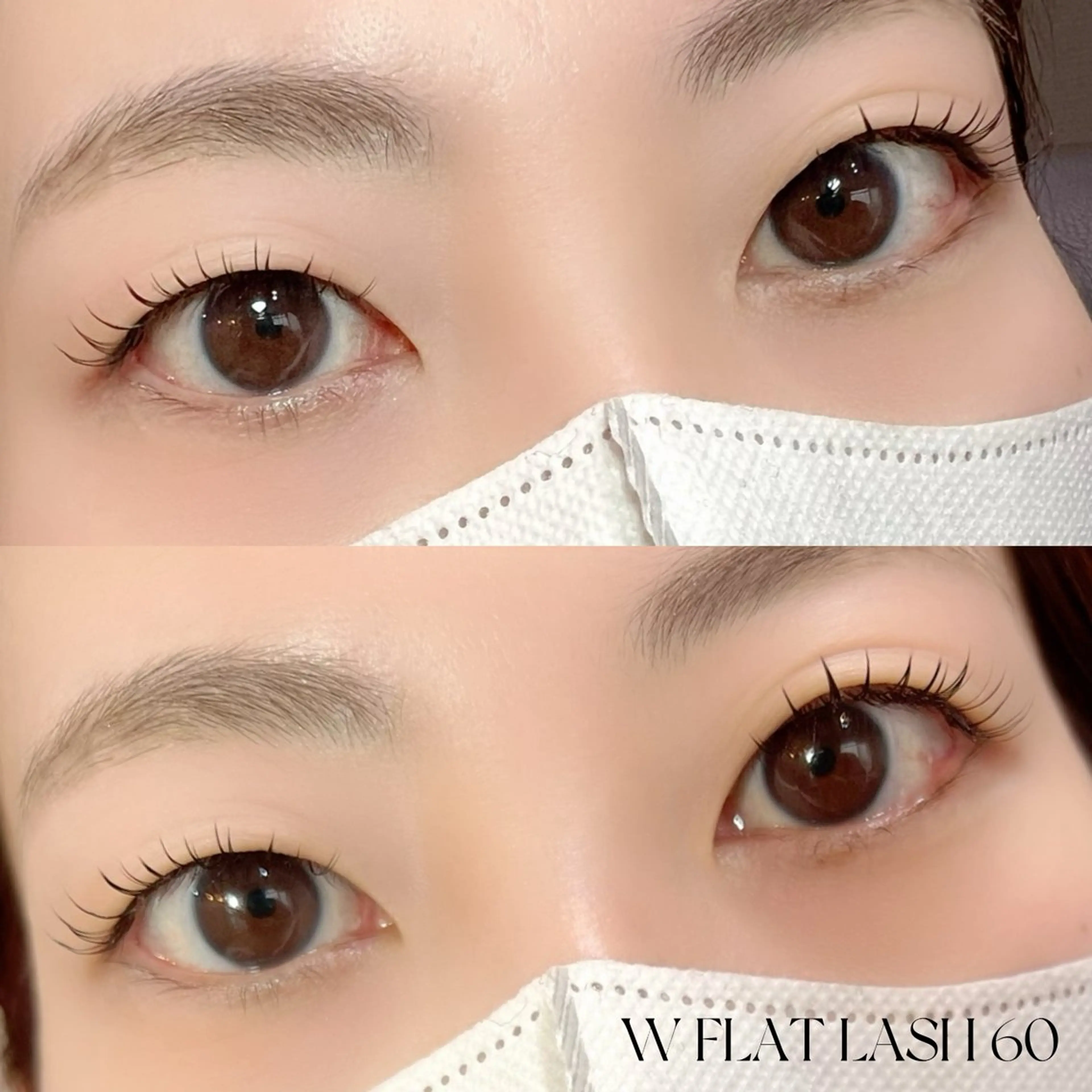 マツエク・マツパ フラットラッシュ mk eyelashのマツエク・マツパデザイン