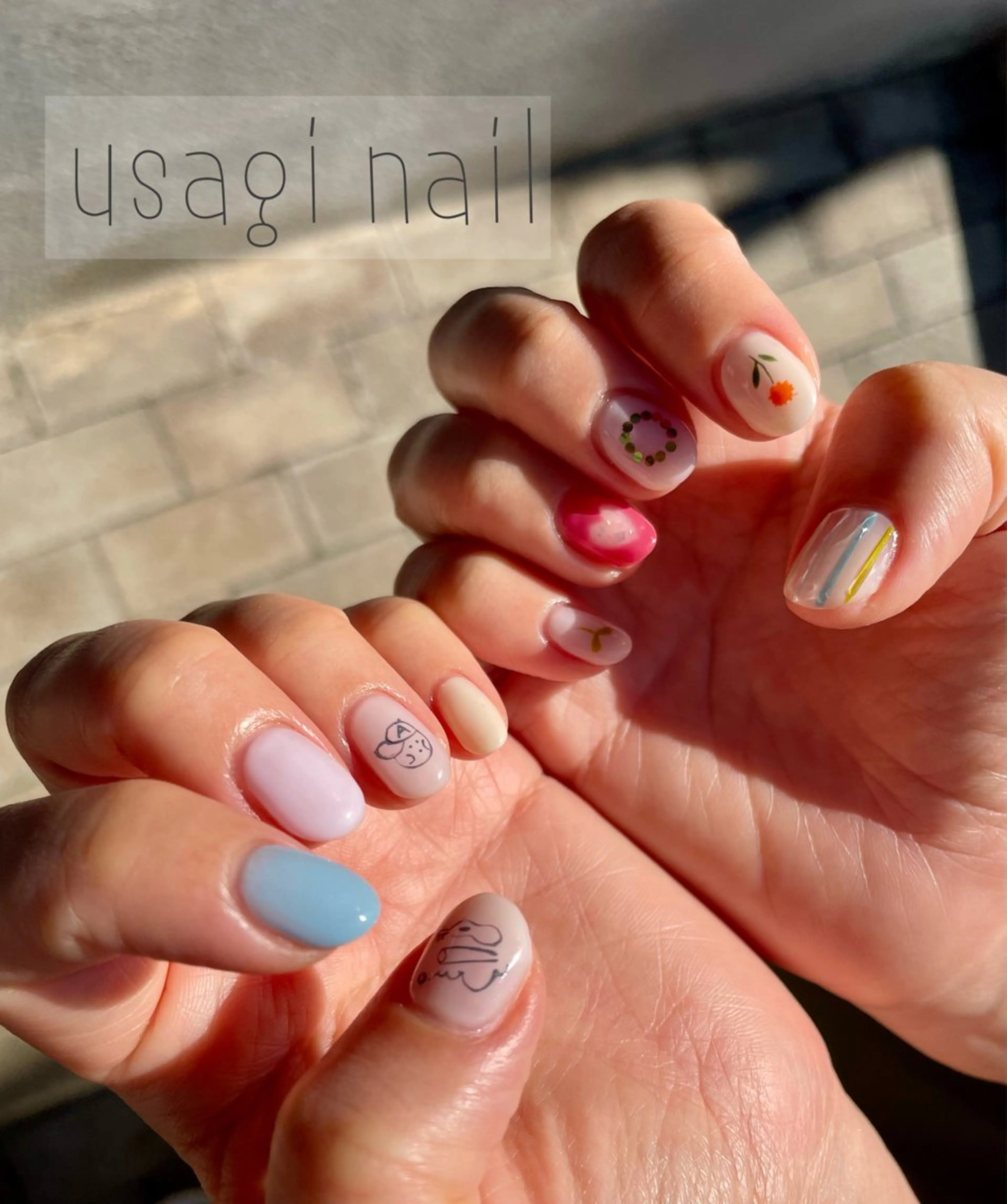 ネイル usagi nailのネイルデザイン